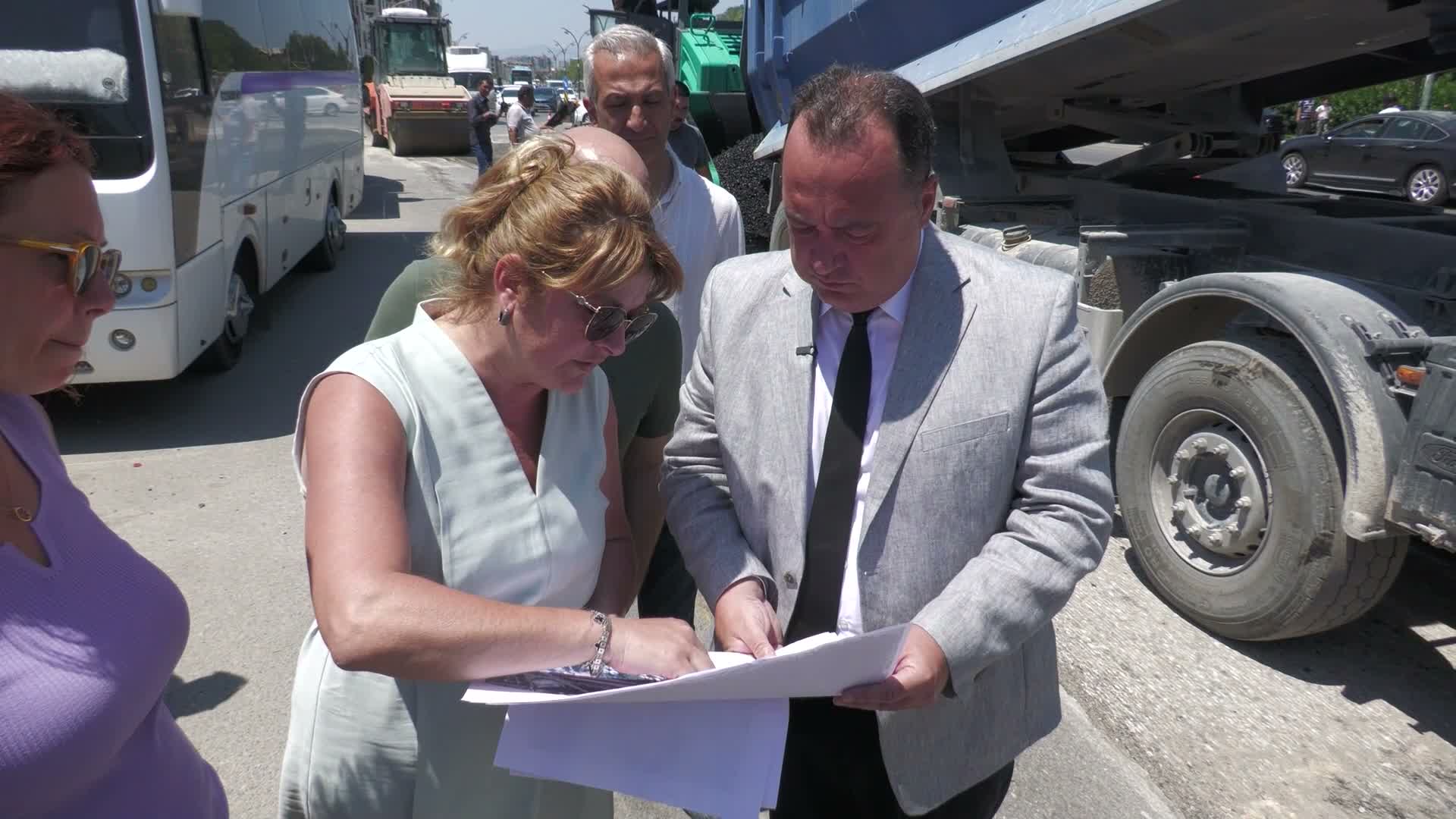 Manisa Büyükşehir Belediyesi'nden Cider Yolu’nda yoğun mesai
