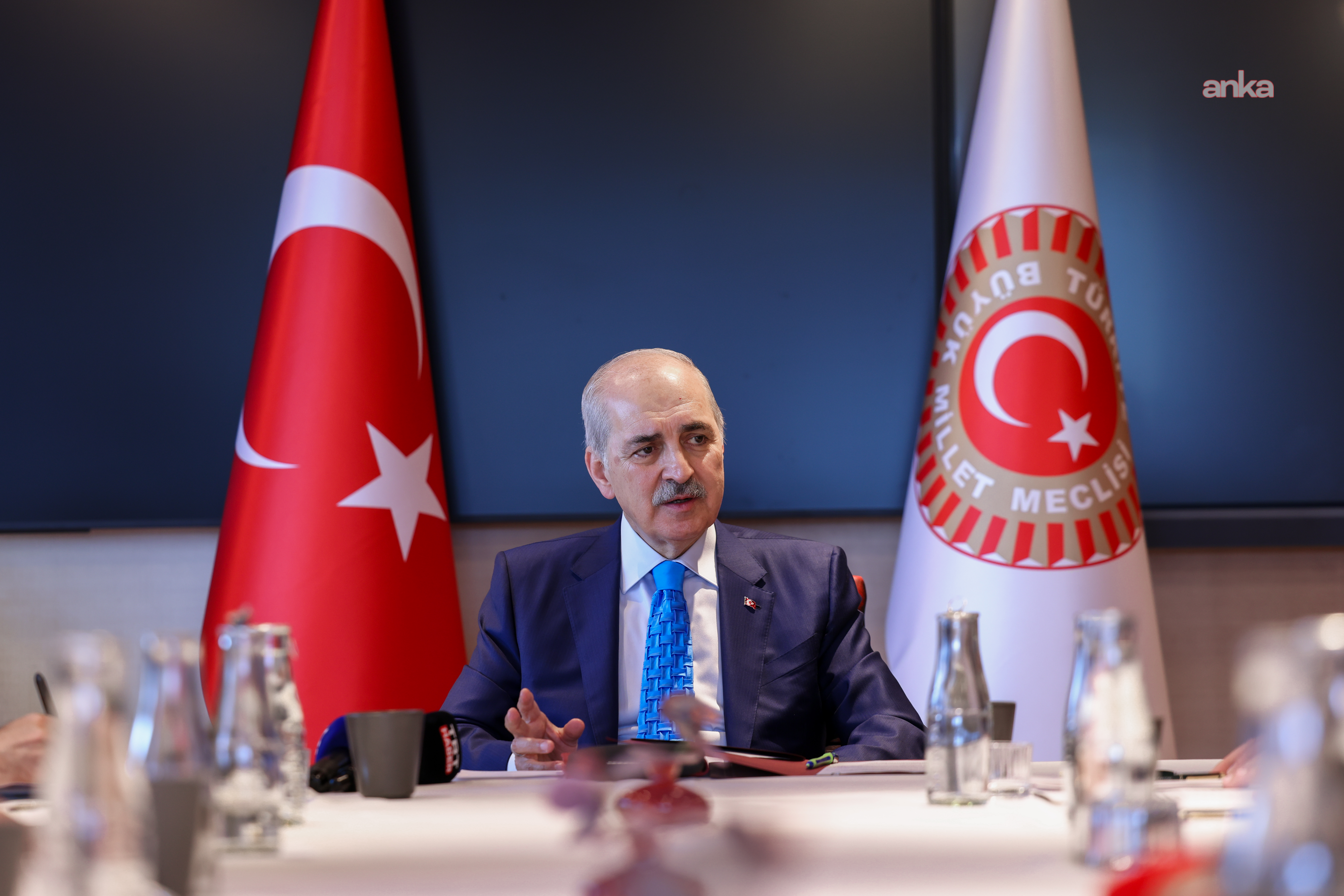 TBMM Başkanı Kurtulmuş, Süryani toplumu temsilcilerini kabul etti