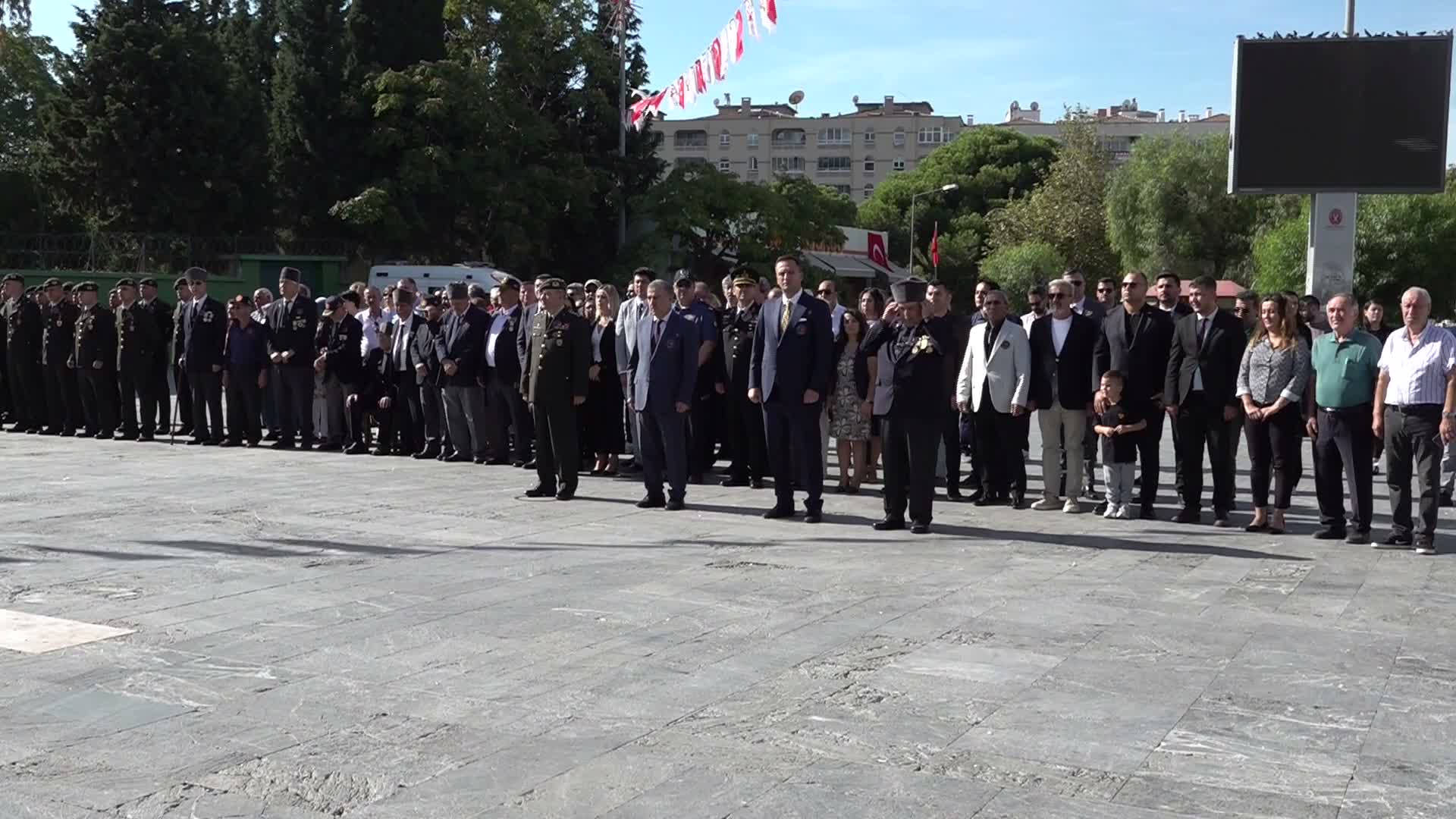 Bornova'da 19 Eylül Gaziler Günü törenle kutlandı