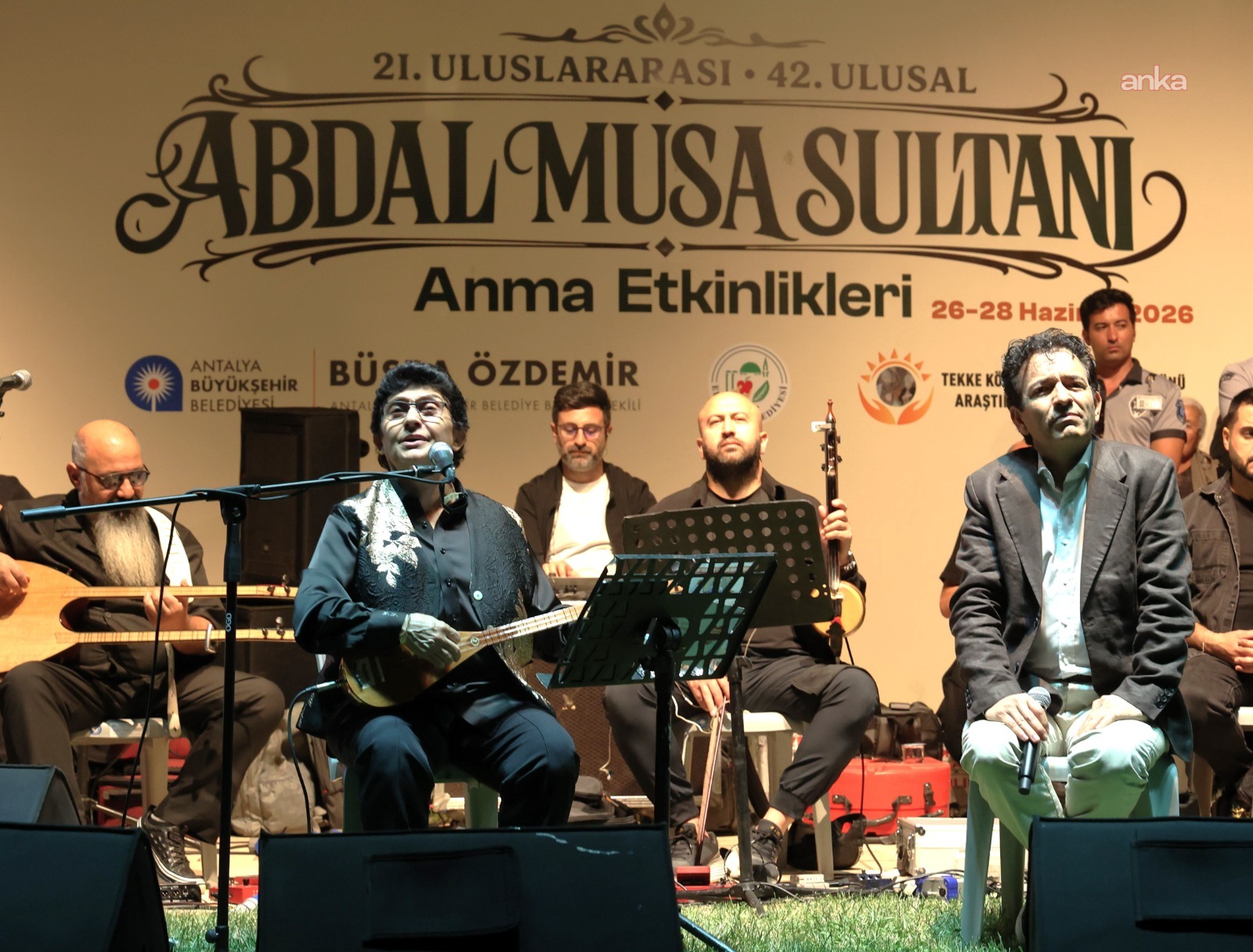 Antalya'da "21. Uluslararası 42. Ulusal Abdal Musa Sultan’ı Anma Etkinlikleri" düzenlendi