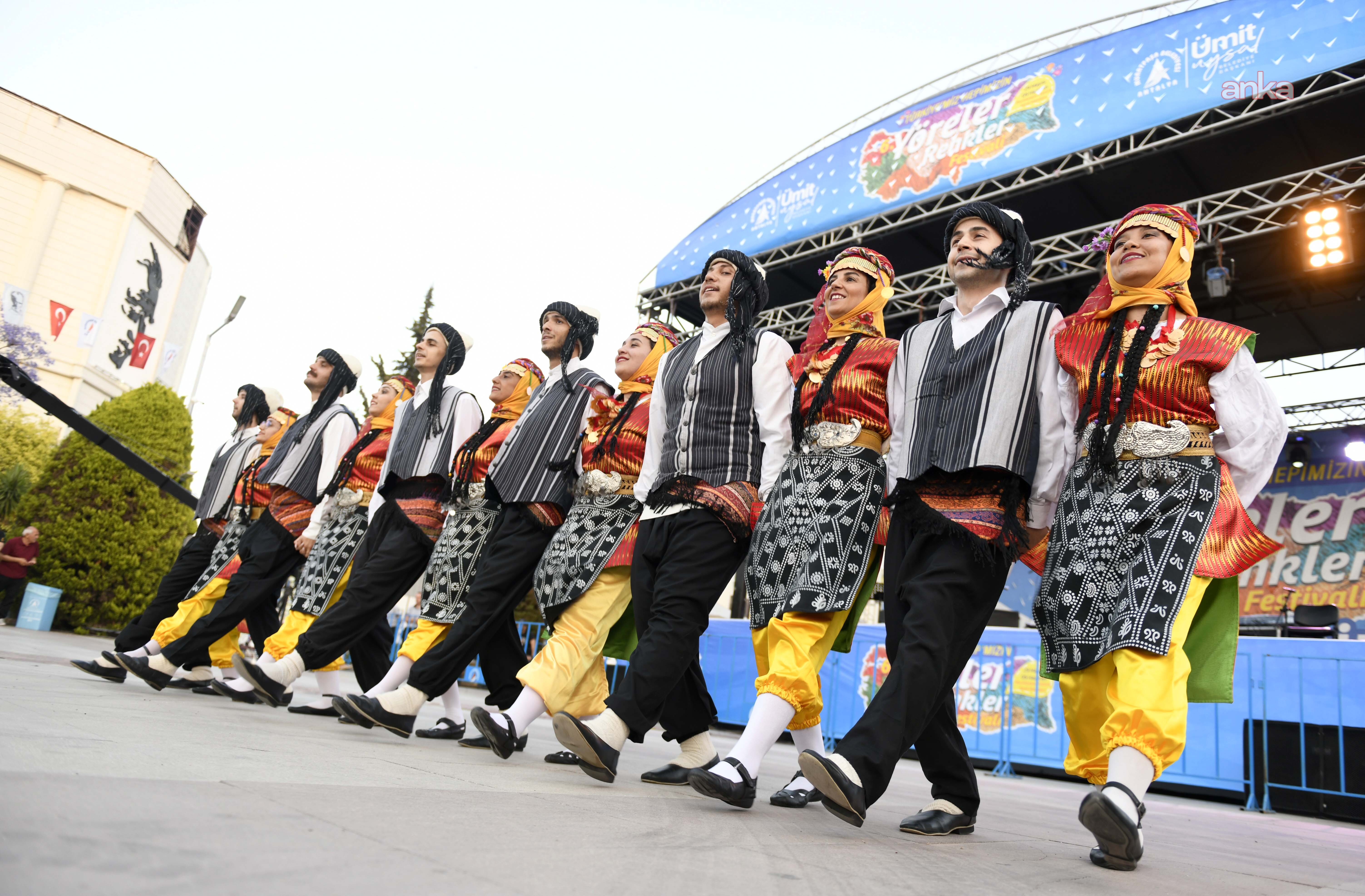 Muratpaşa'da "10. Yöreler Renkler Festivali" için geri sayım başladı