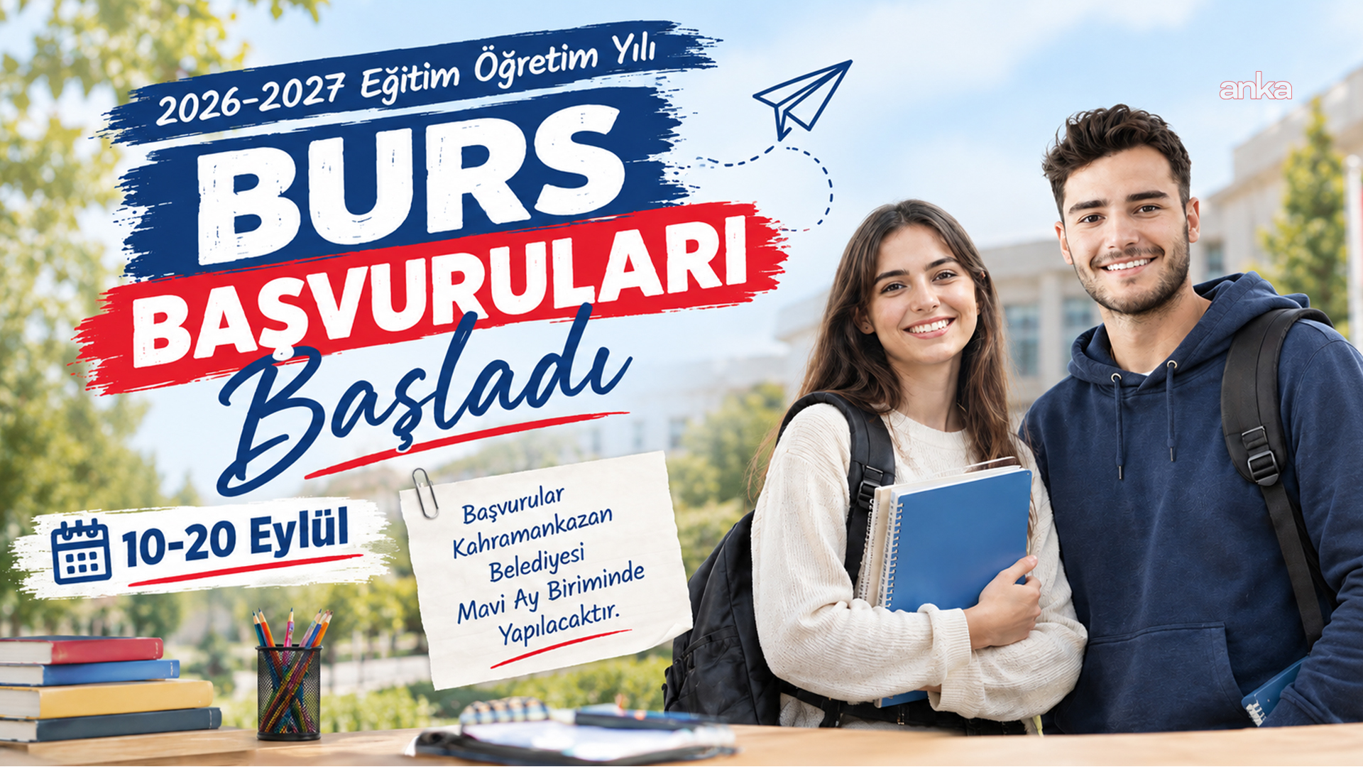 Kahramankazan Belediyesi'nden üniversite öğrencilerine burs desteği