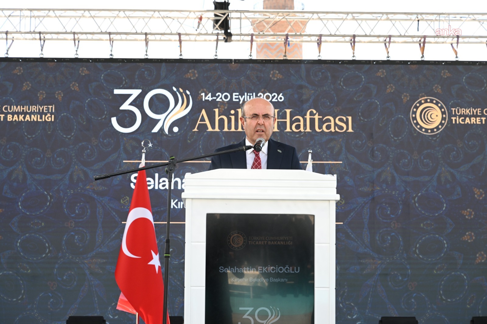 Kırşehir Belediye Başkanı Ekicioğlu, Ahilik Haftası açılış programına katıldı