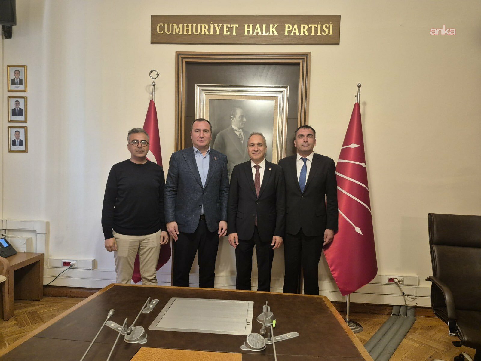 Eğitim sendikalarından CHP'li Özçdağdaş'a destek ziyareti