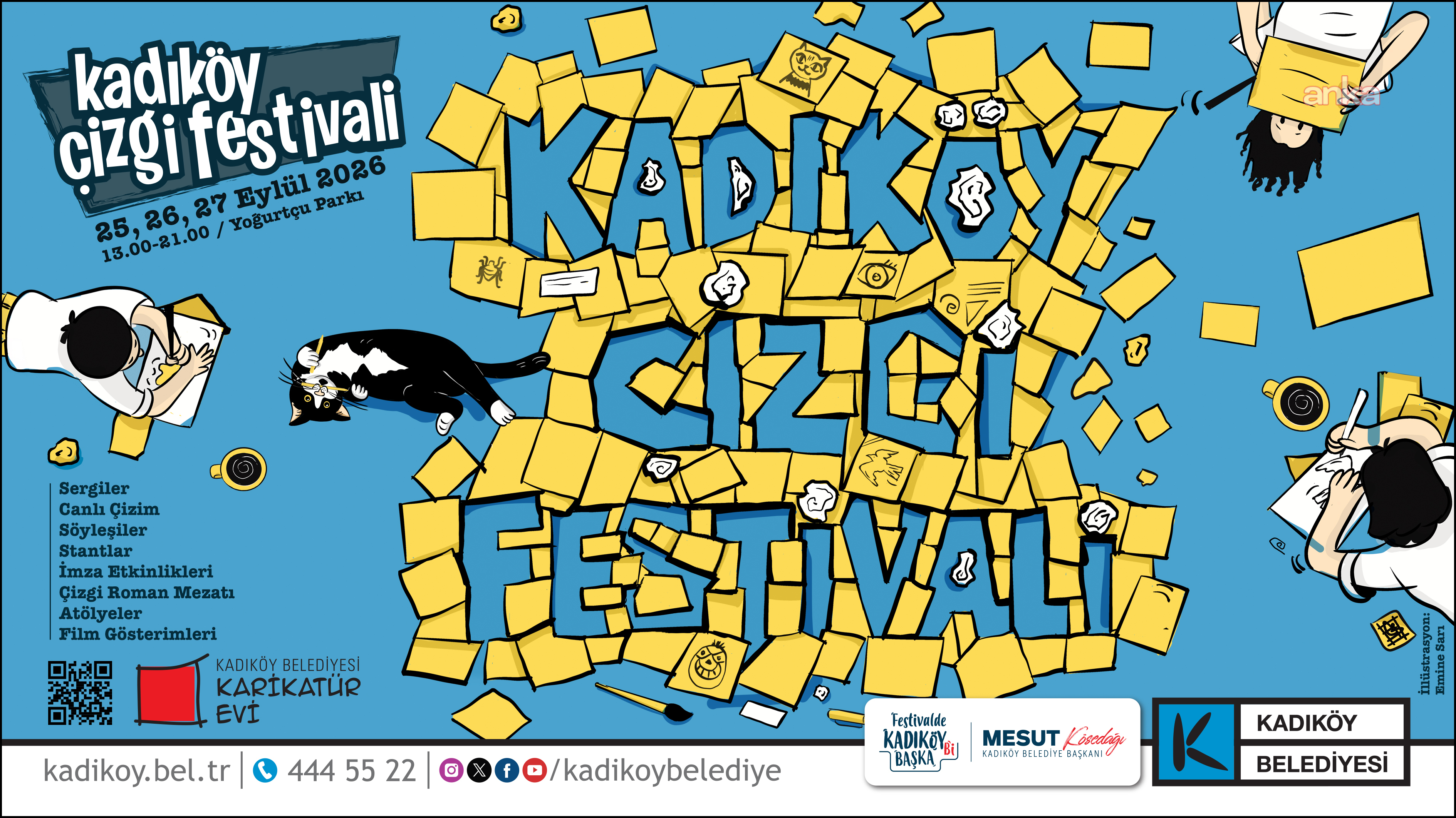"7. Kadıköy Çizgi Festivali" başlıyor