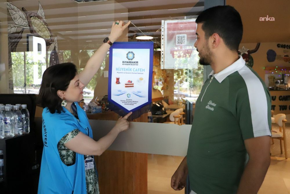 Diyarbakır’da ‘Hijyenik Cafem’ uygulaması başlatıldı