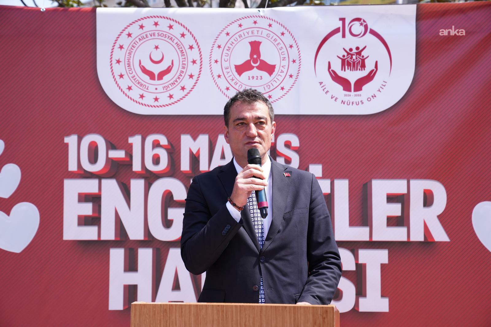 Giresun Belediye Başkanı Köse, Engelliler Haftası programına katıldı