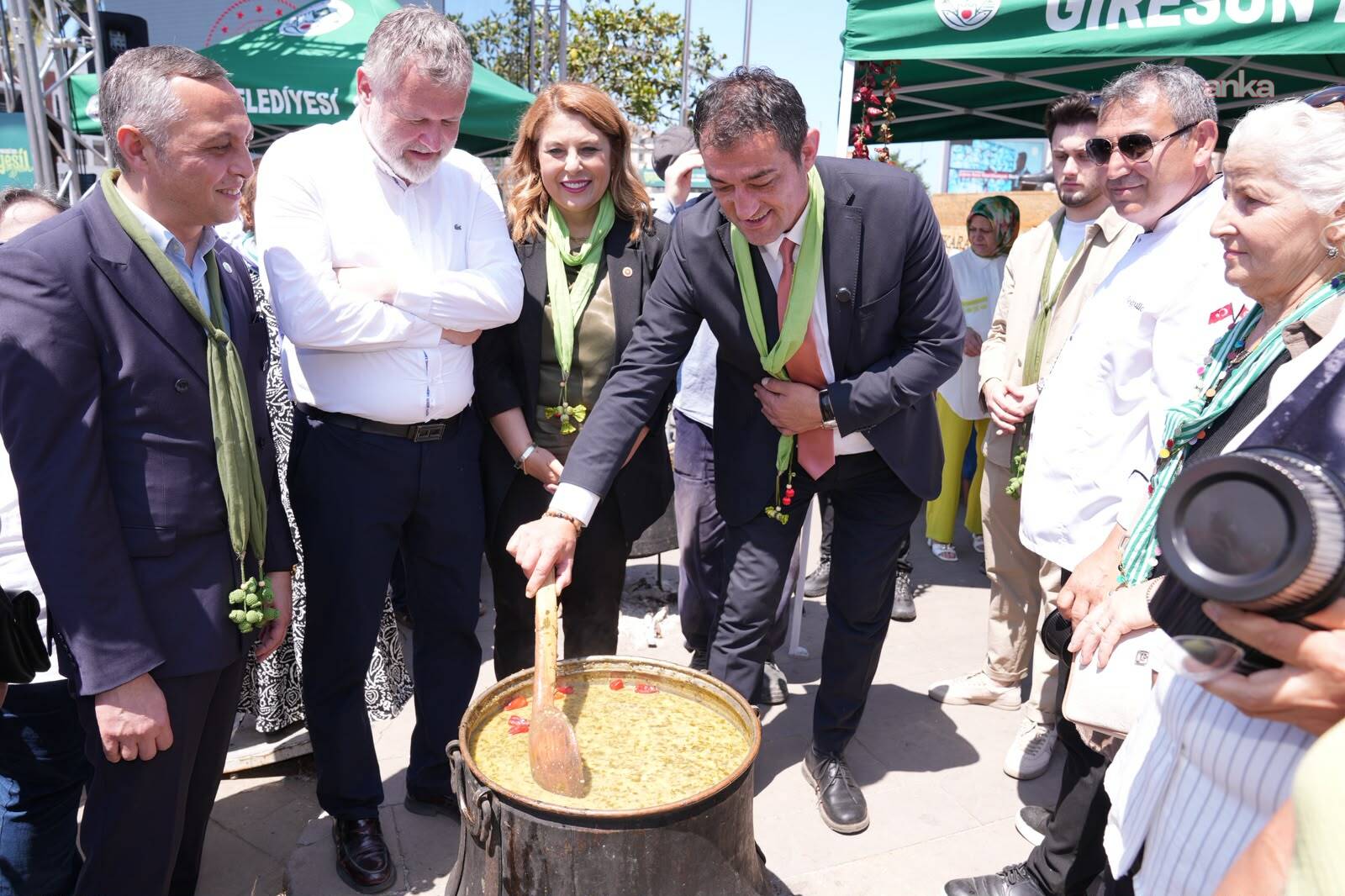 Giresun’un Yeşil Lezzetleri Gastronomi Festivali'ne yoğun ilgi