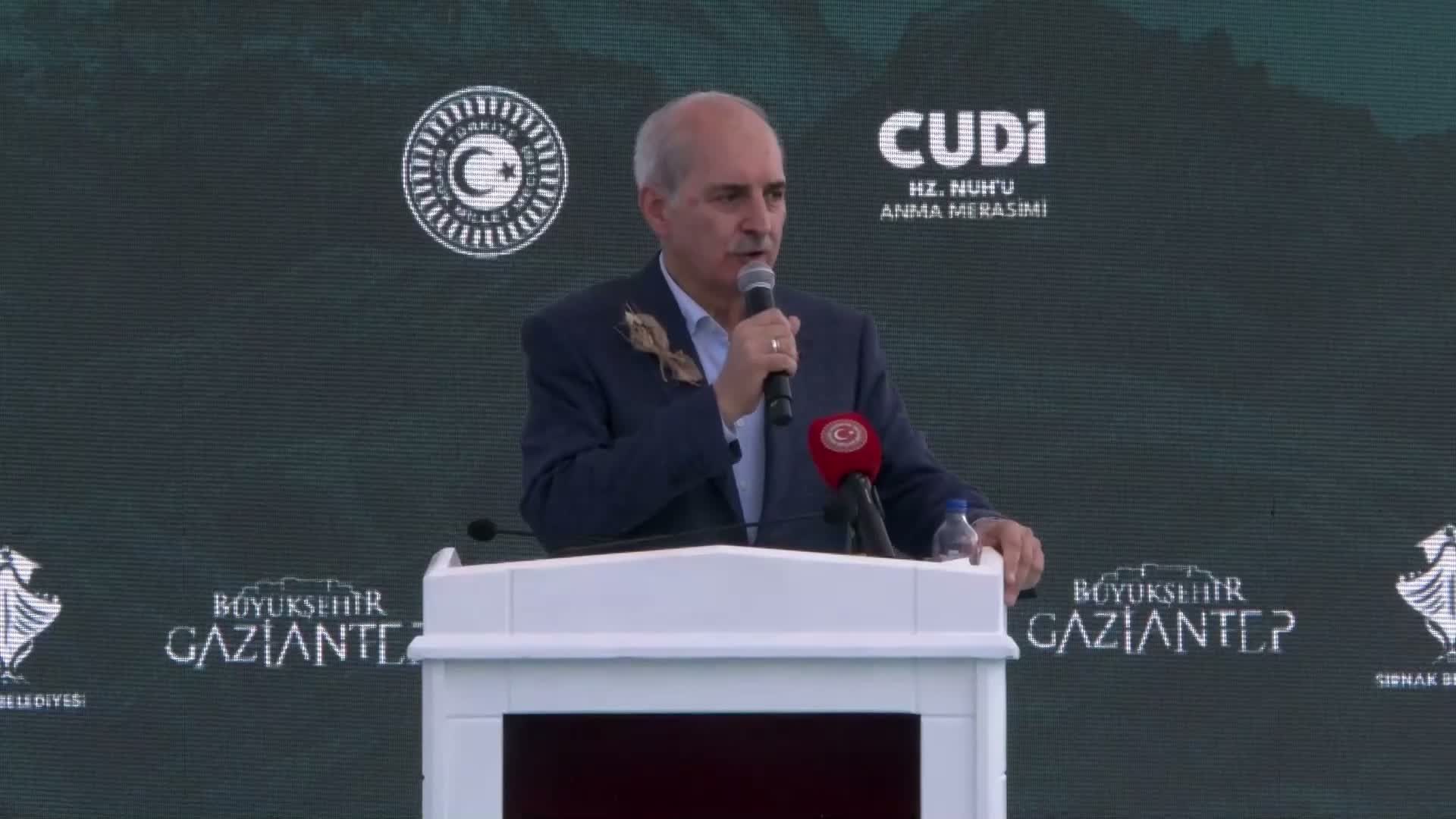 TBMM Başkanı Kurtulmuş, Cudi Dağı’nda konuştu: “Bu yaz bitmeden raporun gereği olan işler yapılacak”
