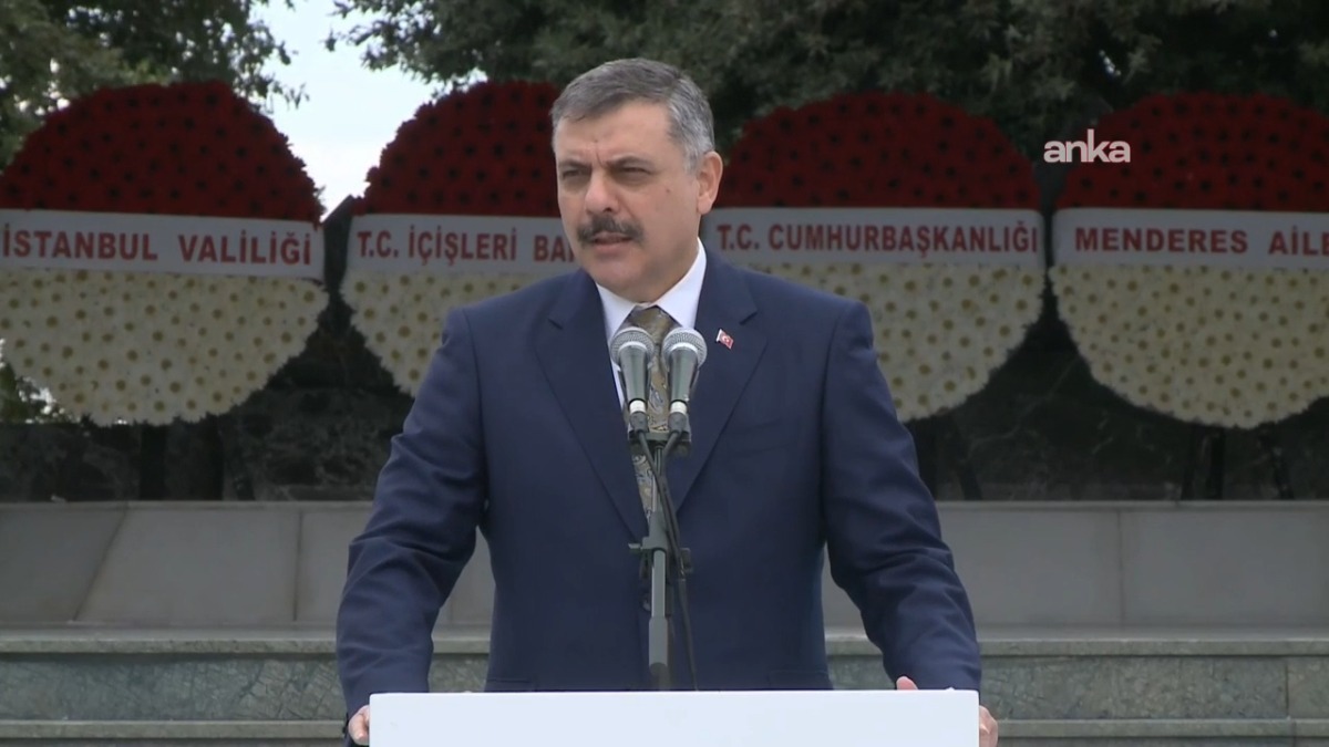 Merhum İçişleri Bakanımız Gedik'in naaşı, Menderes Anıt  Mezarı'na nakledilecek