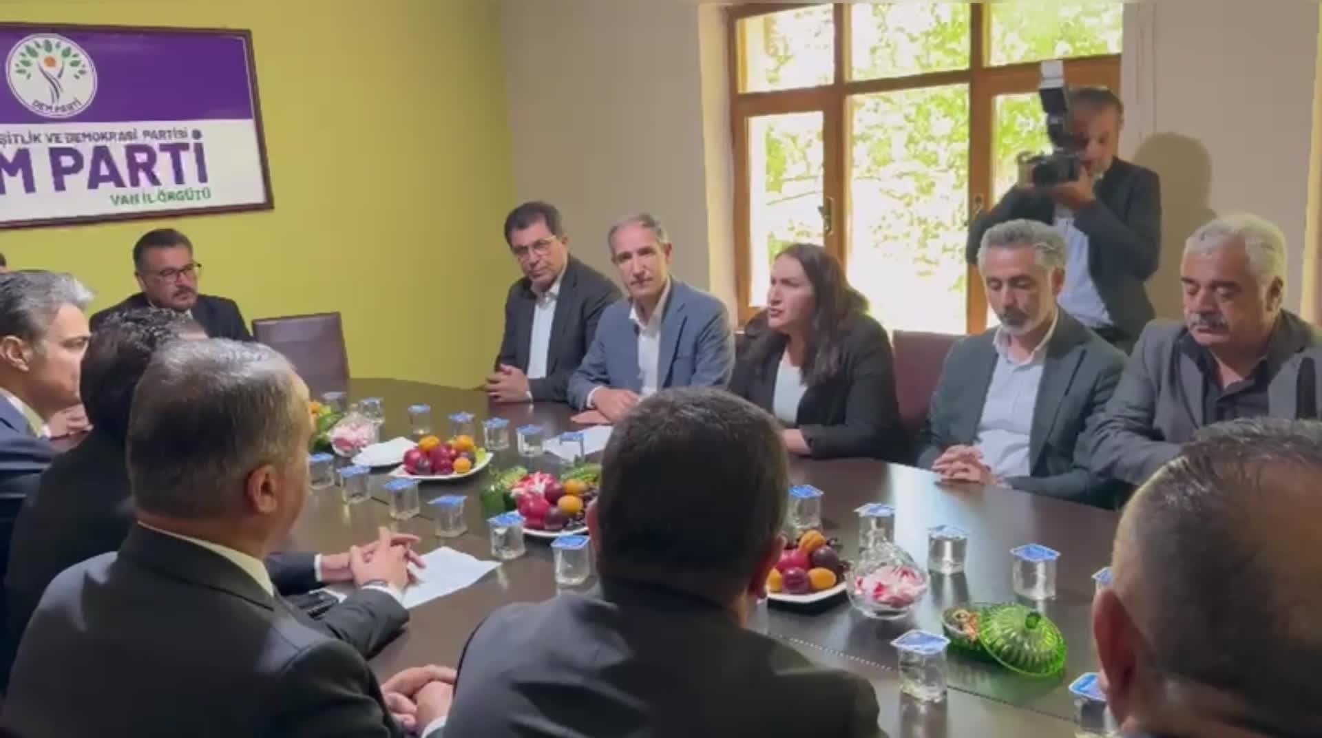 IKBY'den DEM Parti’ye ziyaret