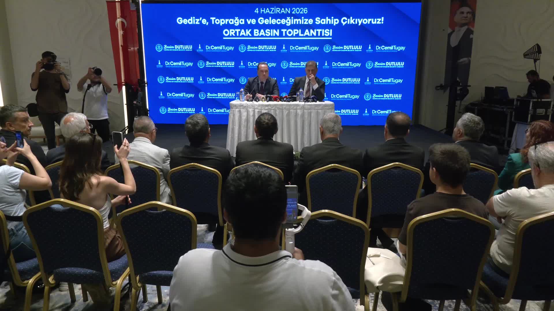 Manisa ve İzmir’den Gediz için ortak çağrı