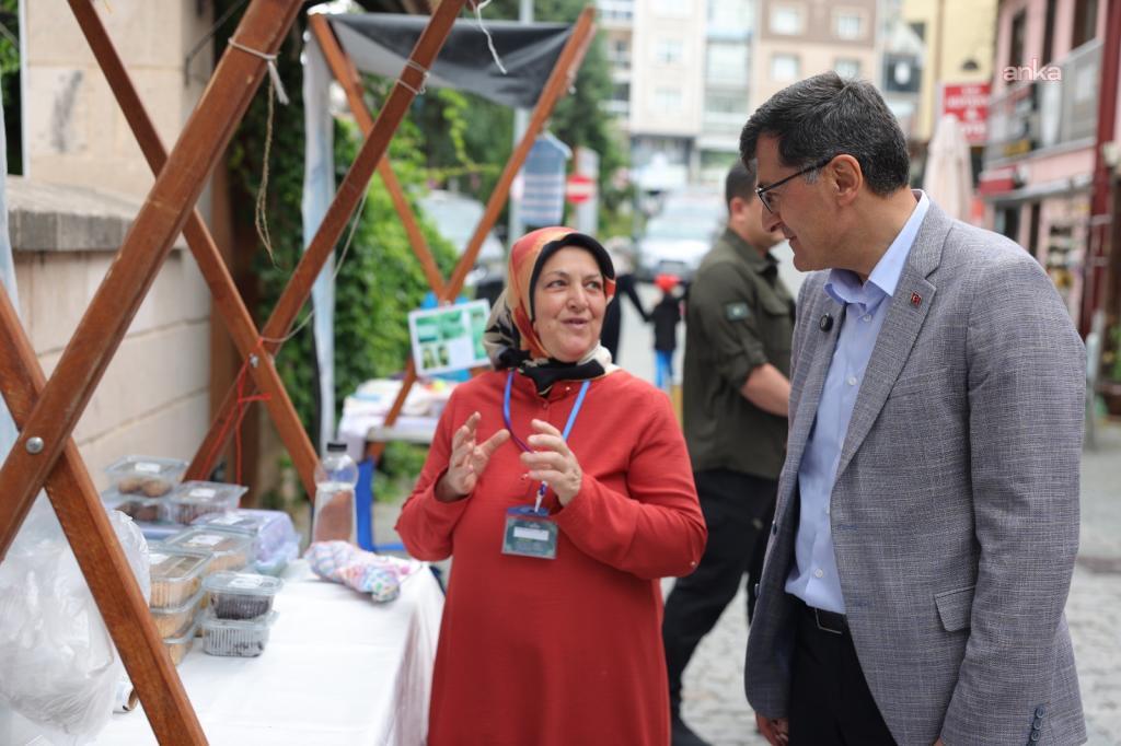 Kütahya Belediye Başkanı Kahveci'den yerel üreticilere destek ziyareti