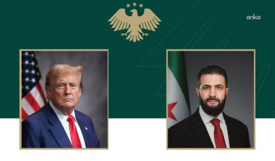 Trump'la görüşen el-Şara yaptırımların kaldırılmasını istedi