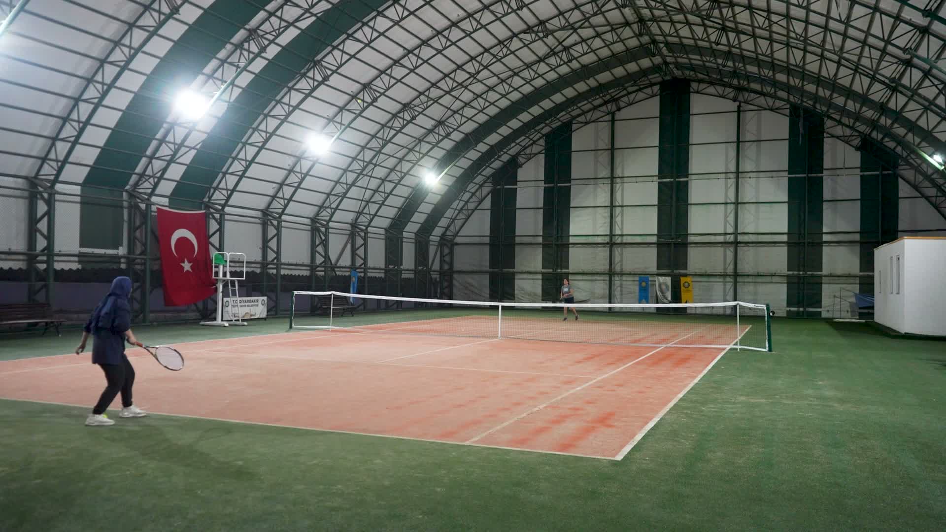 Amed Cup Tenis Turnuvası’nda 354 sporcu korta çıktı