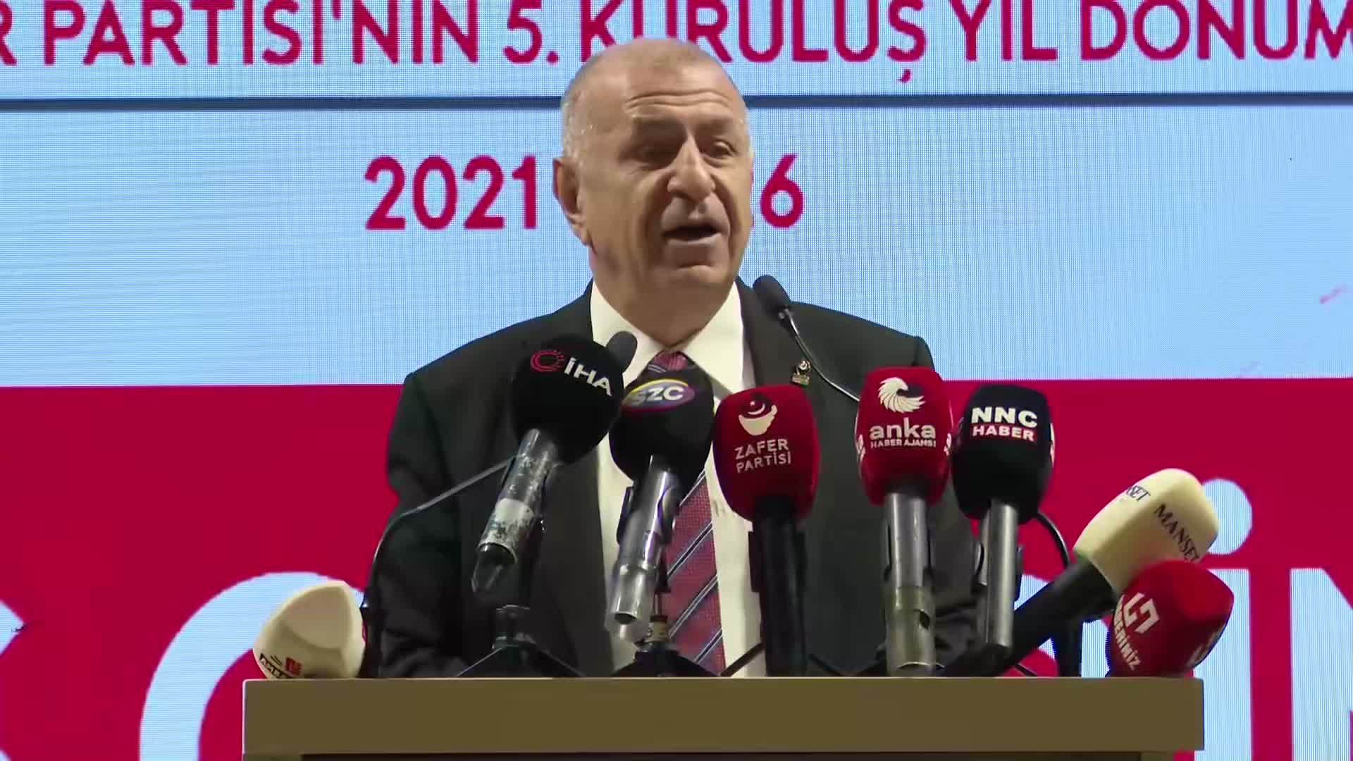Ümit Özdağ: "Türkiye’de saray rejimine muhalifler 'Düşünüyorum, o halde tutuklayın’ deme noktasına geldi"
