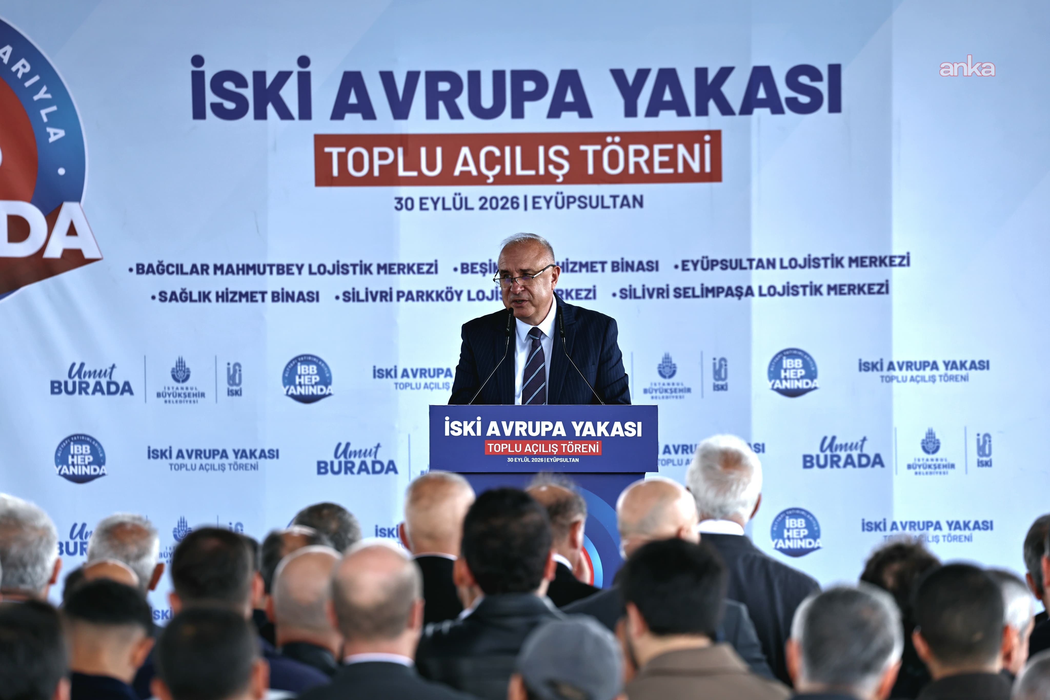 İSKİ, Avrupa Yakası’nda altı yeni tesisi hizmete açtı… İSKİ Genel Müdürü Başa: “Bugün itibarıyla hizmete aldığımız yatırımlarımız toplam 500 milyon lira civarında”