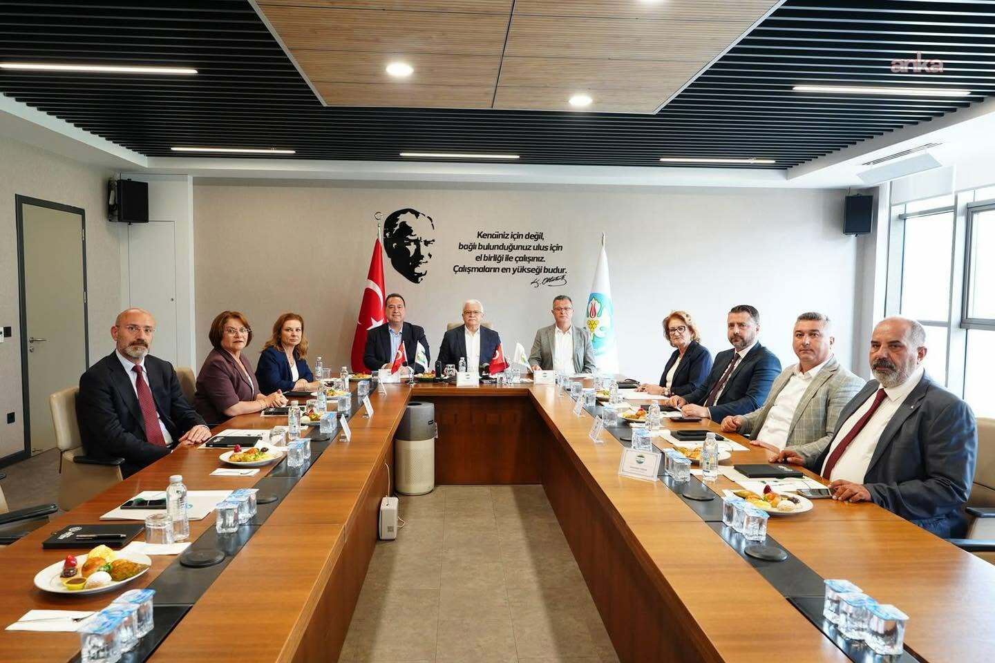 Çevreci Belediyeler Birliği'nin mayıs ayı toplantısı Manisa’da gerçekleşti