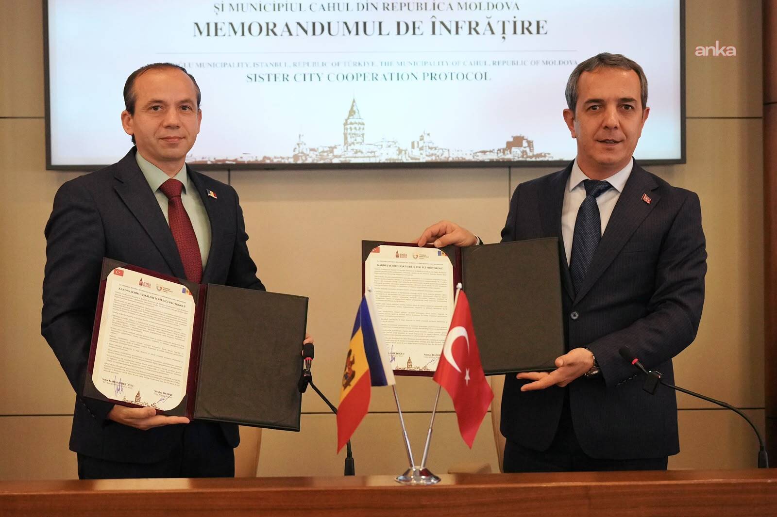 Beyoğlu ile Moldova Cahul "kardeş şehir" oldu