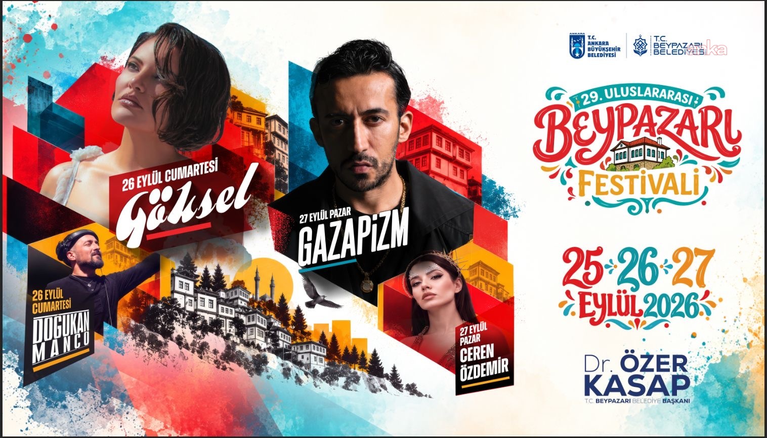 29. Uluslararası Beypazarı Festivali için geri sayım başladı