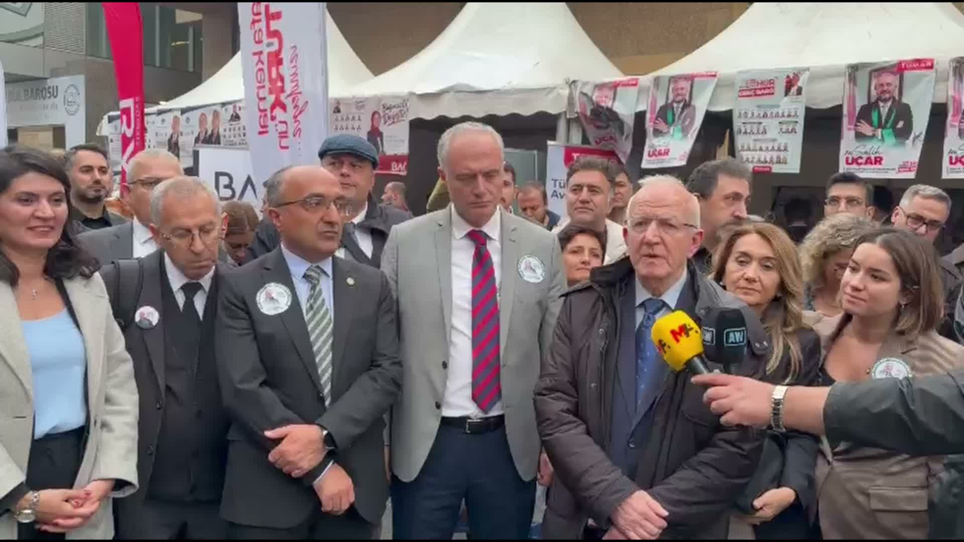 İstanbul Barosu seçimleri... İbrahim Kaboğlu: “Hukuk yolunda yolumuz açık olsun. Hoşça kalın”