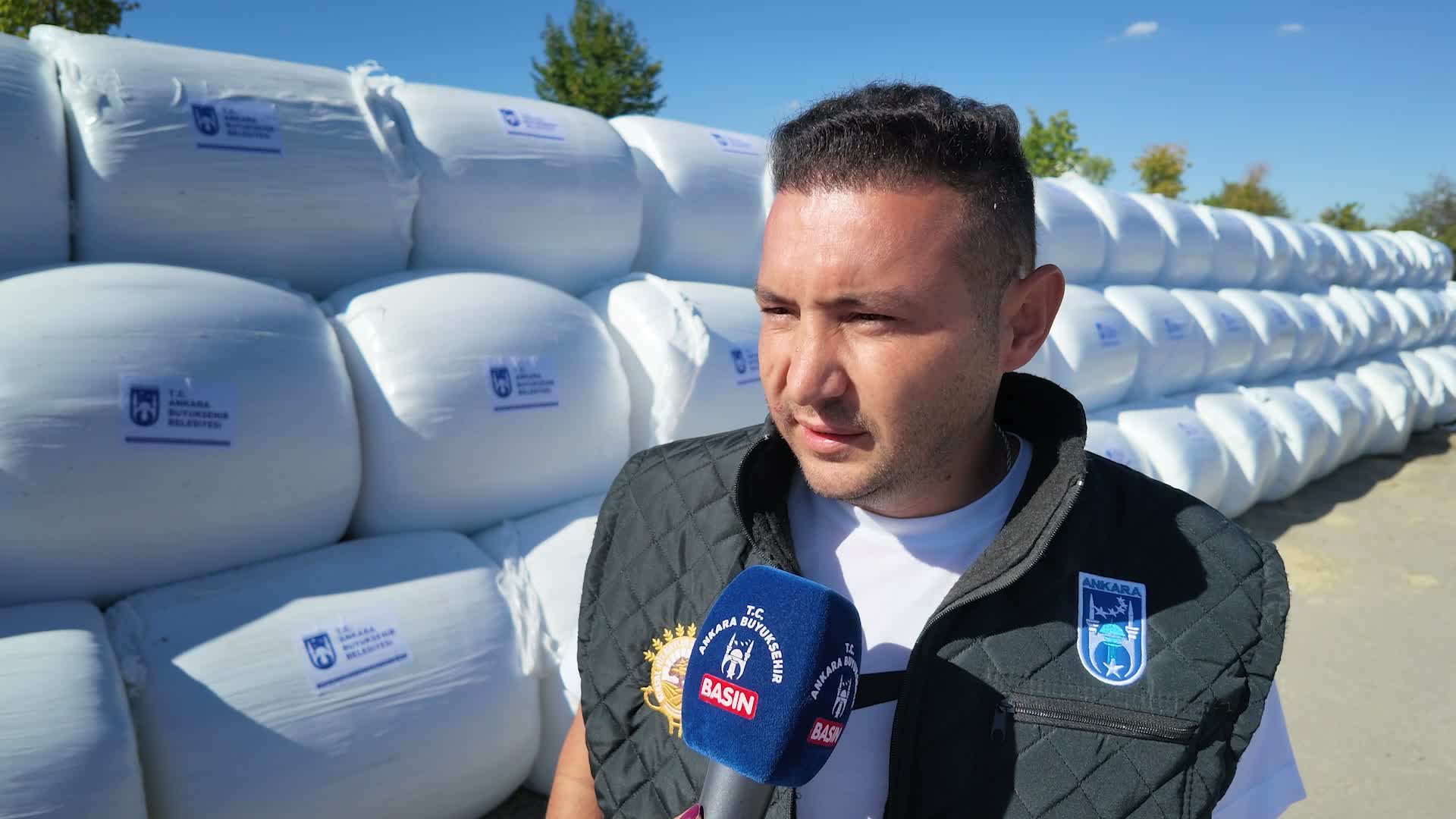 Ankara Büyükşehir Belediyesi'nden küçük aile işletmelerine silajlık mısır desteği
