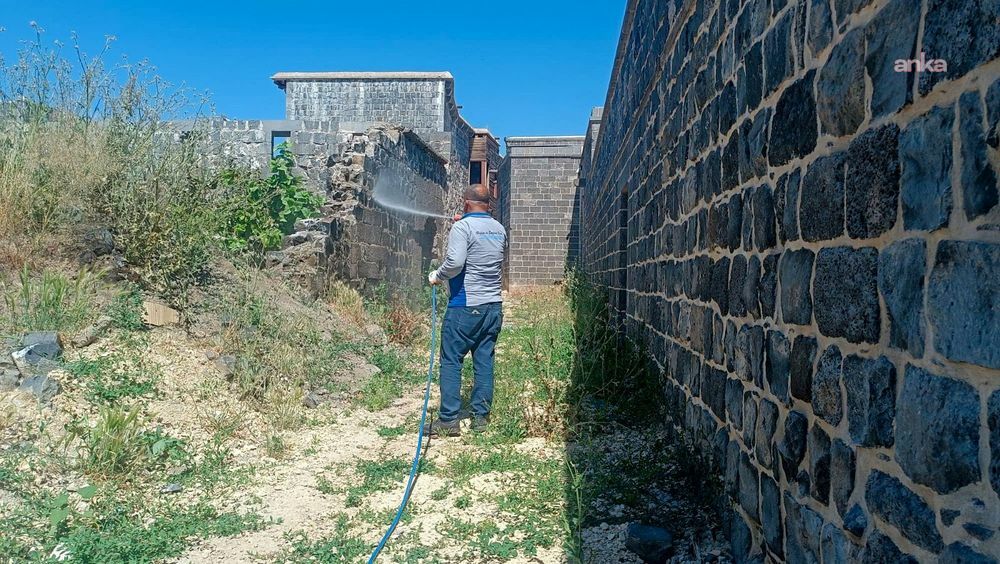 Diyarbakır’da sıcaklarla birlikte akreple mücadele çalışmaları başlatıldı