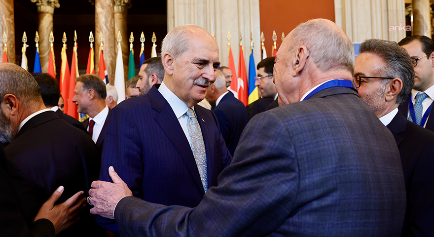 TBMM Başkanı Kurtulmuş, Ürdün Senatosu Başkanı Faysal Al Fayez ile bir araya geldi