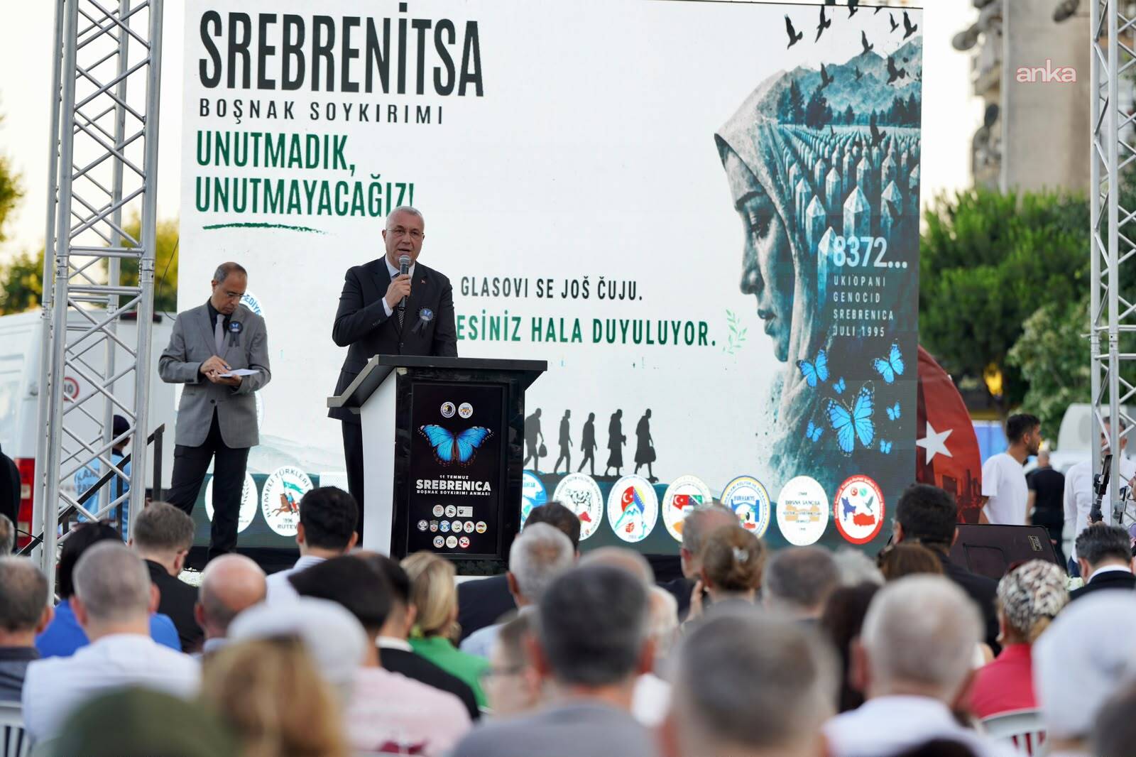 Srebrenitsa'da katledilenler, Kartal'da anıldı