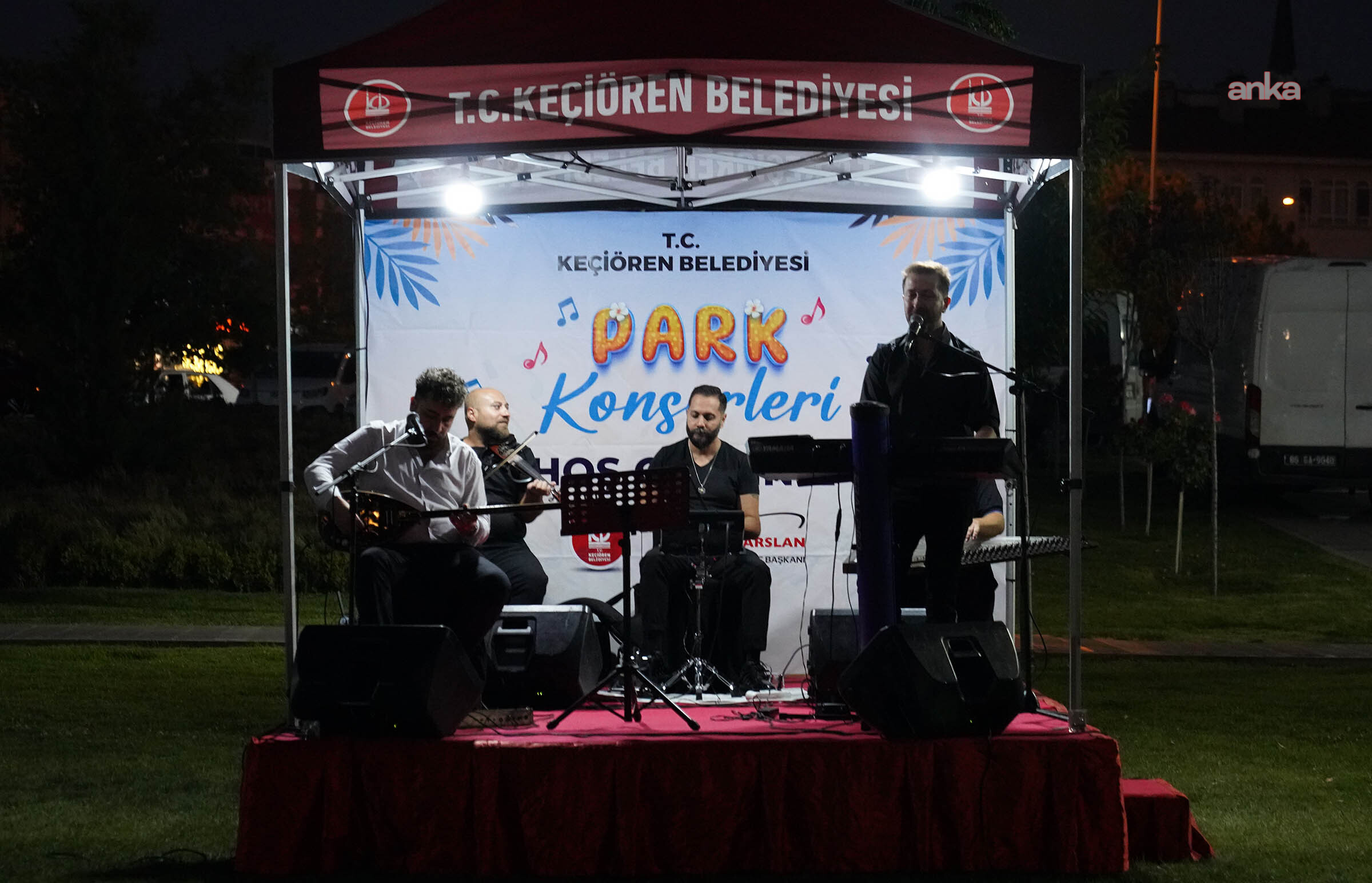 Keçiören'de park konserleri sürüyor