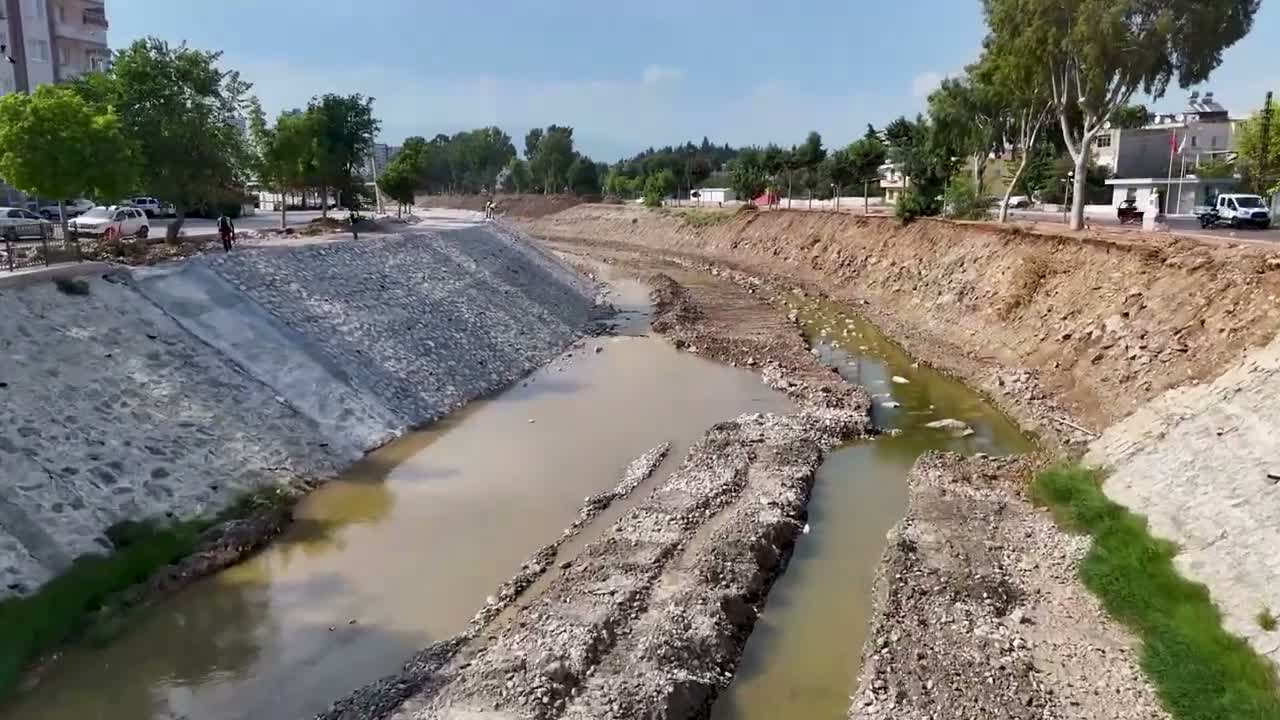 Mersin'de "Müftü Deresi Yaşam Vadisi Projesi"nin 1. etap çalışmaları başladı