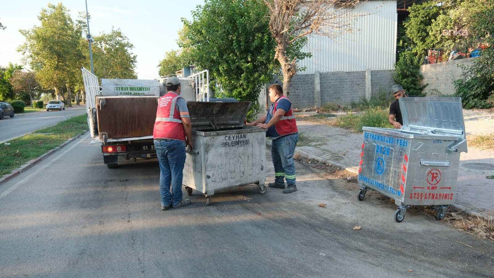 Ceyhan Belediyesi, temizlik altyapısını güçlendirmeye devam ediyor