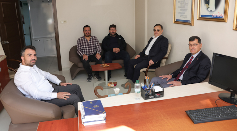 Kütahya Belediye Başkanı Kahveci’den Makine Mühendisleri Odası’na ziyaret
