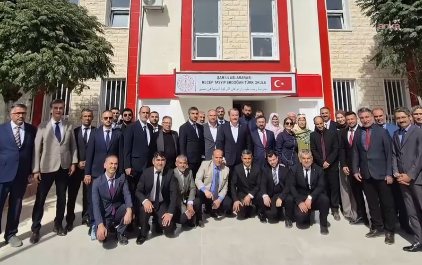 Eğitim-Bir-Sen Genel Başkanı Ali Yalçın’dan Şam’da eğitim ve sendikal iş birliği temasları