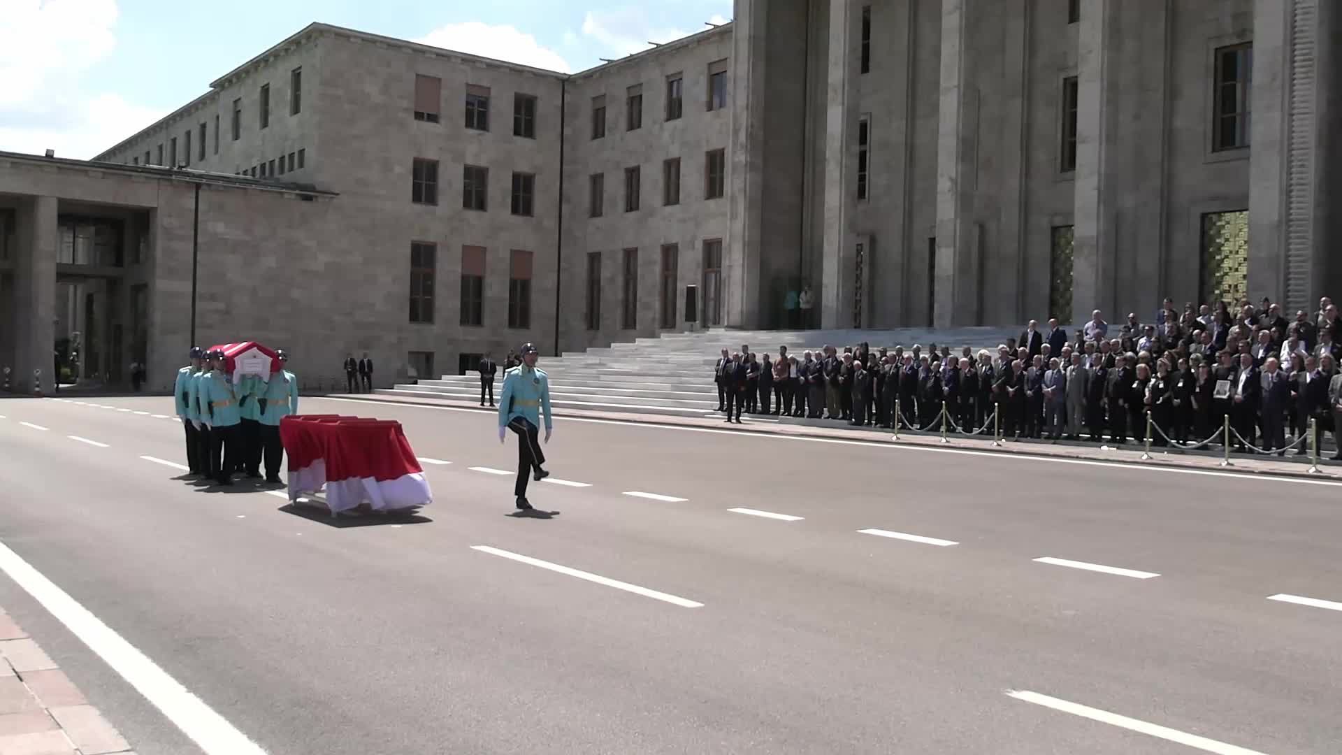 TBMM'de eski Mersin Milletvekili Yusuf Fevzi Arıcı için cenaze töreni düzenlendi