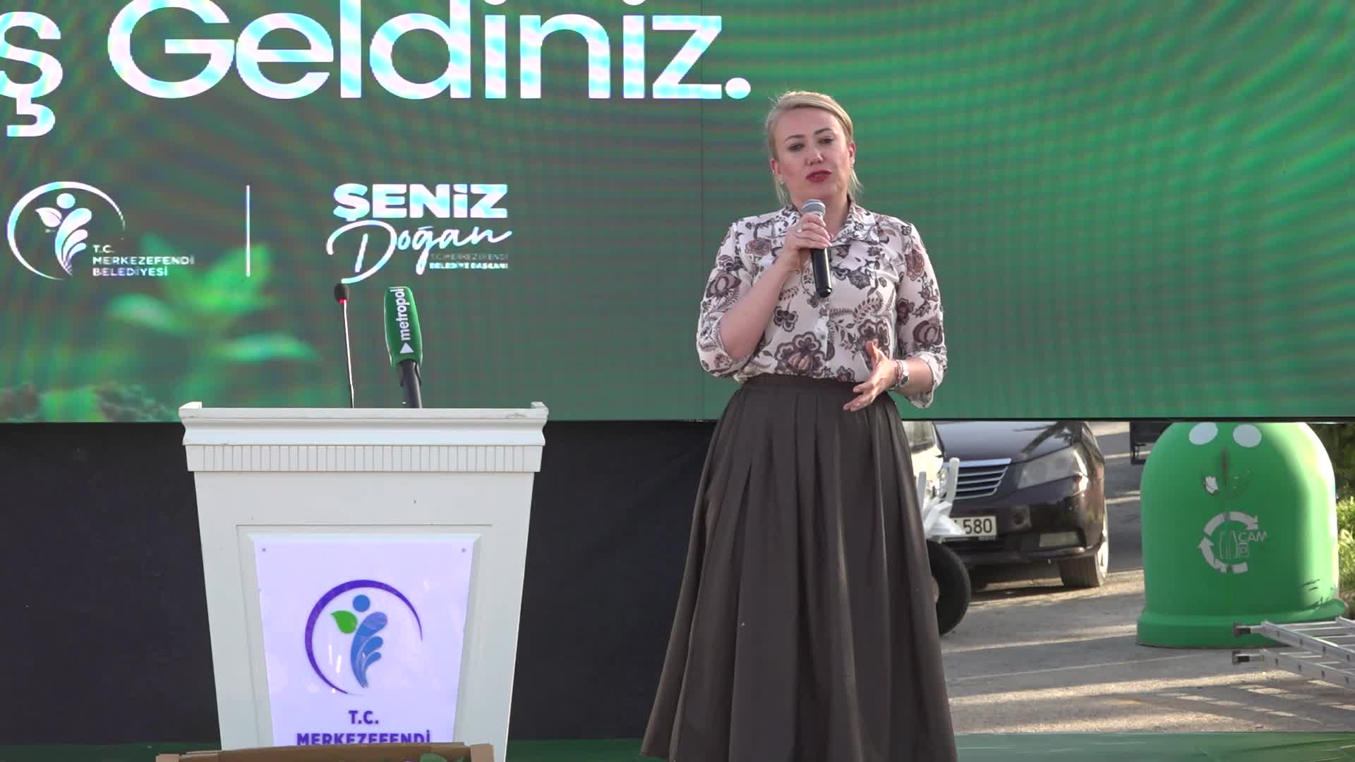 Merkezefendili üreticilere binlerce fide dağıtıldı