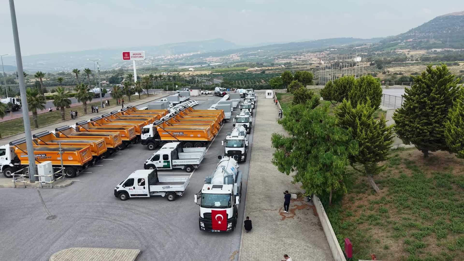 Mersin Büyükşehir Belediyesi ve MESKİ Genel Müdürlüğü'nden araç filosuna yatırım