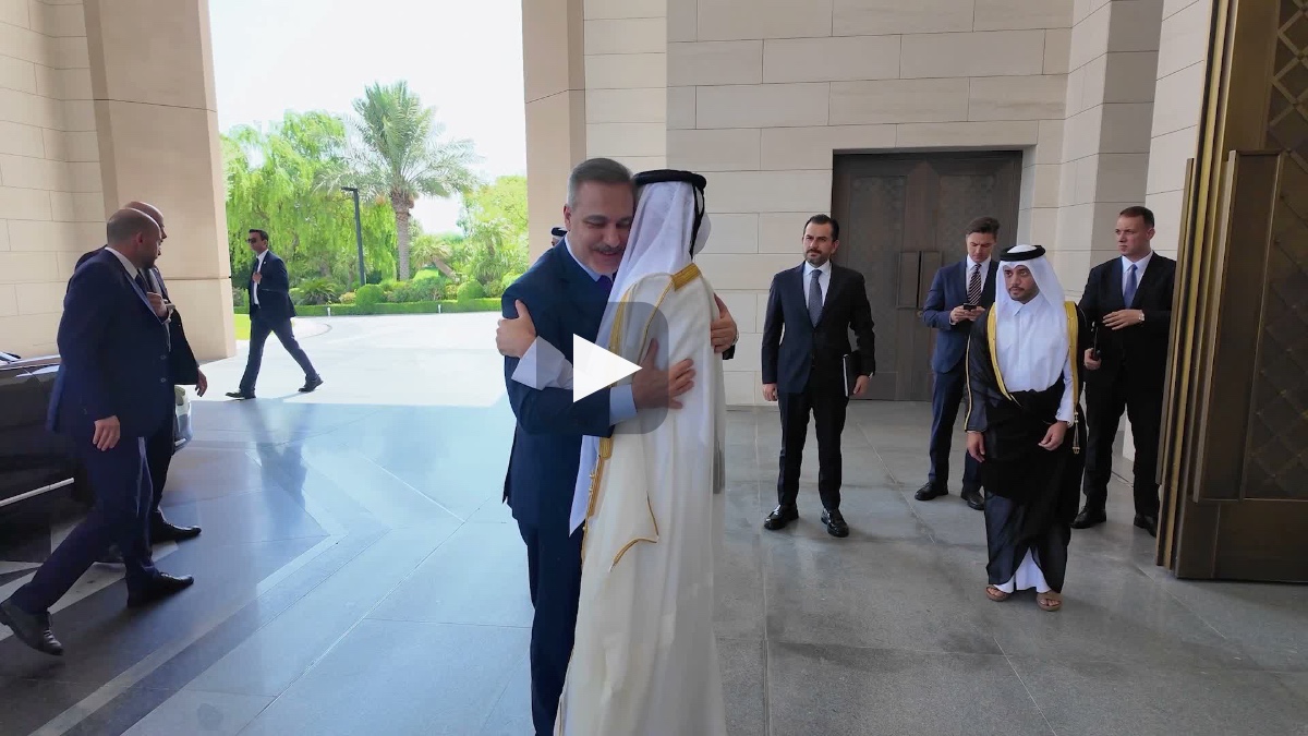 Dışişleri Bakanı Fidan, Katar Başbakanı ve Dışişleri Bakan…