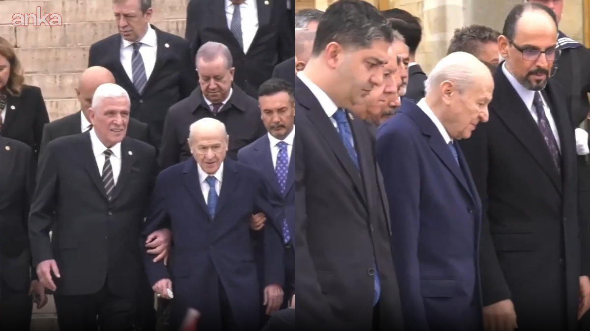 Devlet Bahçeli, Anıtkabir’de Dervişoğlu ve Kalın…