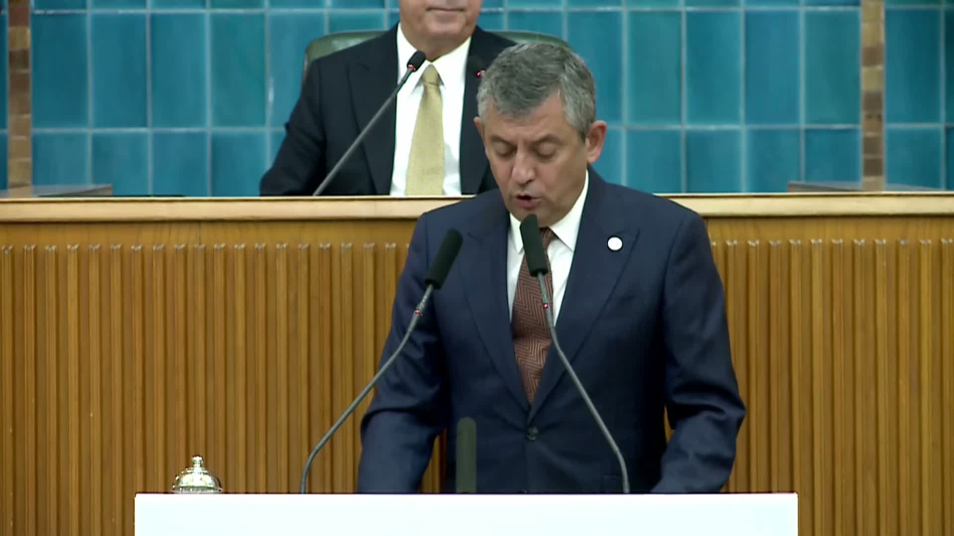 YENİ Parti grup toplantısı.... Özgür Özel: “Bizim cesaretimiz onların öfkesini boğacaktır”