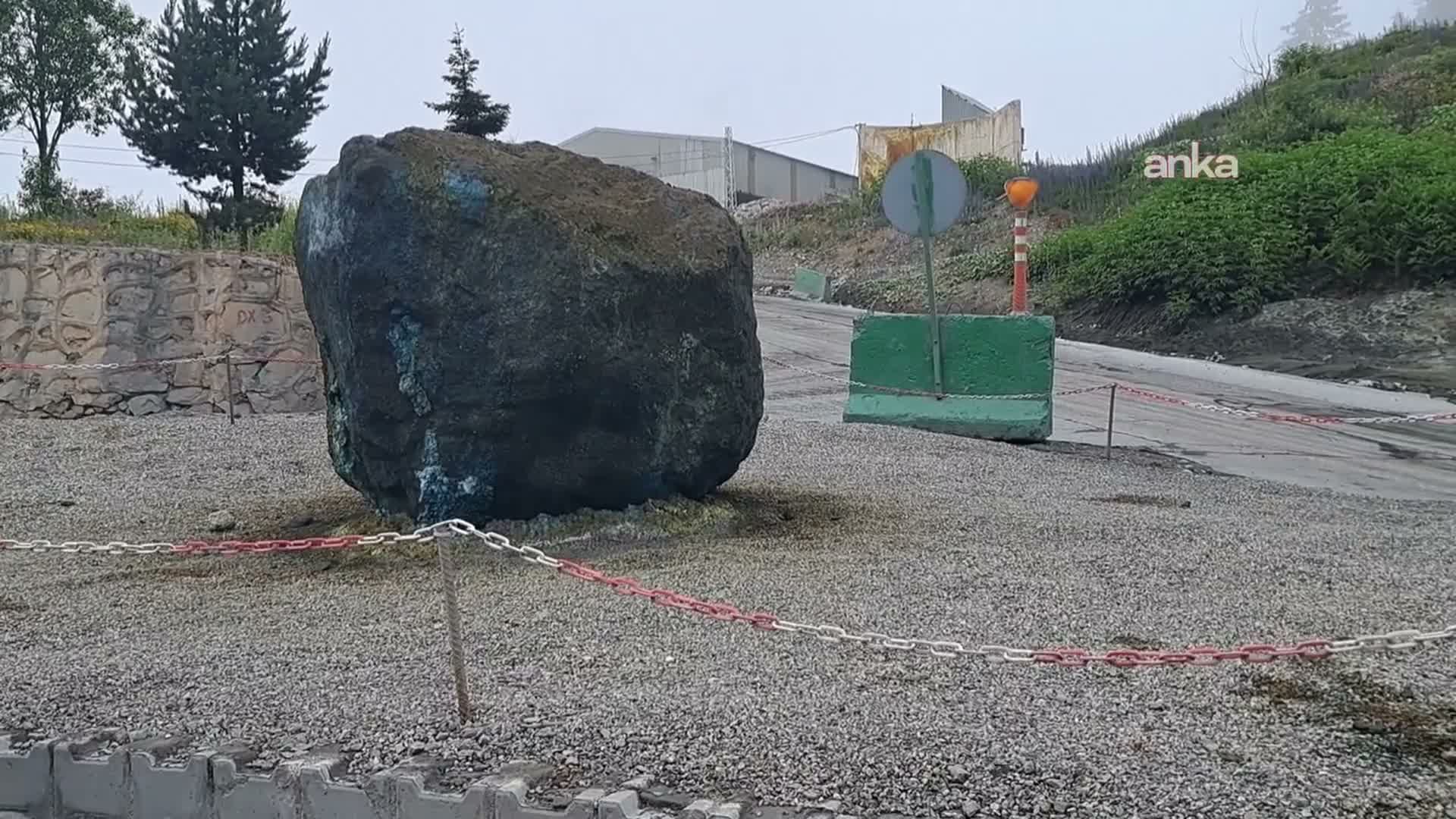Yeşil Artvin Derneği yetkilileri Cerattepe'de: "Doğal yapının daha fazla zarar görmemesini istiyoruz"