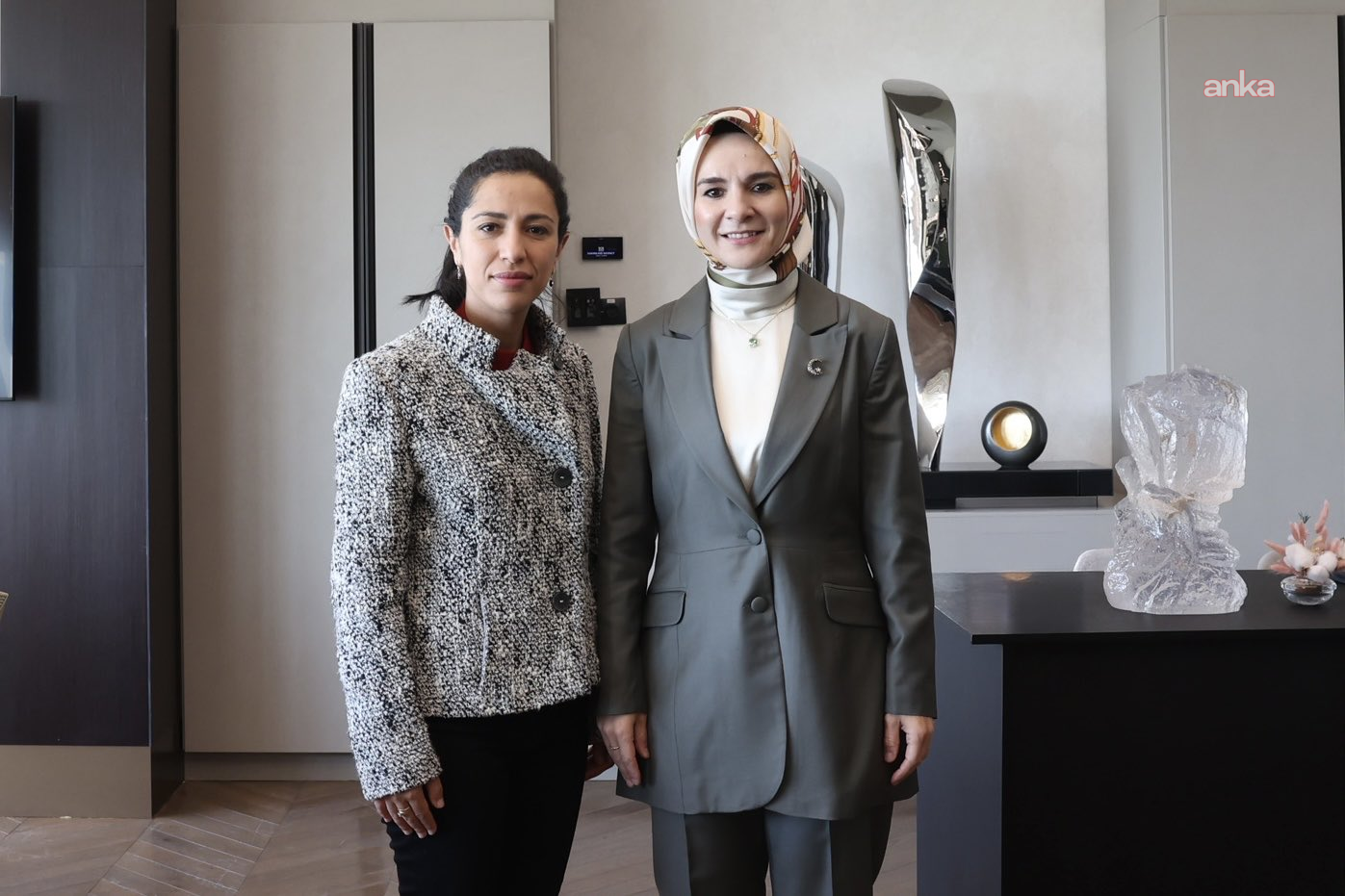 Aile ve Sosyal Hizmetler Bakanı Özdemir Göktaş, Fransa Aileler Bakanlığı'ndan Yüksek Komiser El Haïry ile görüştü