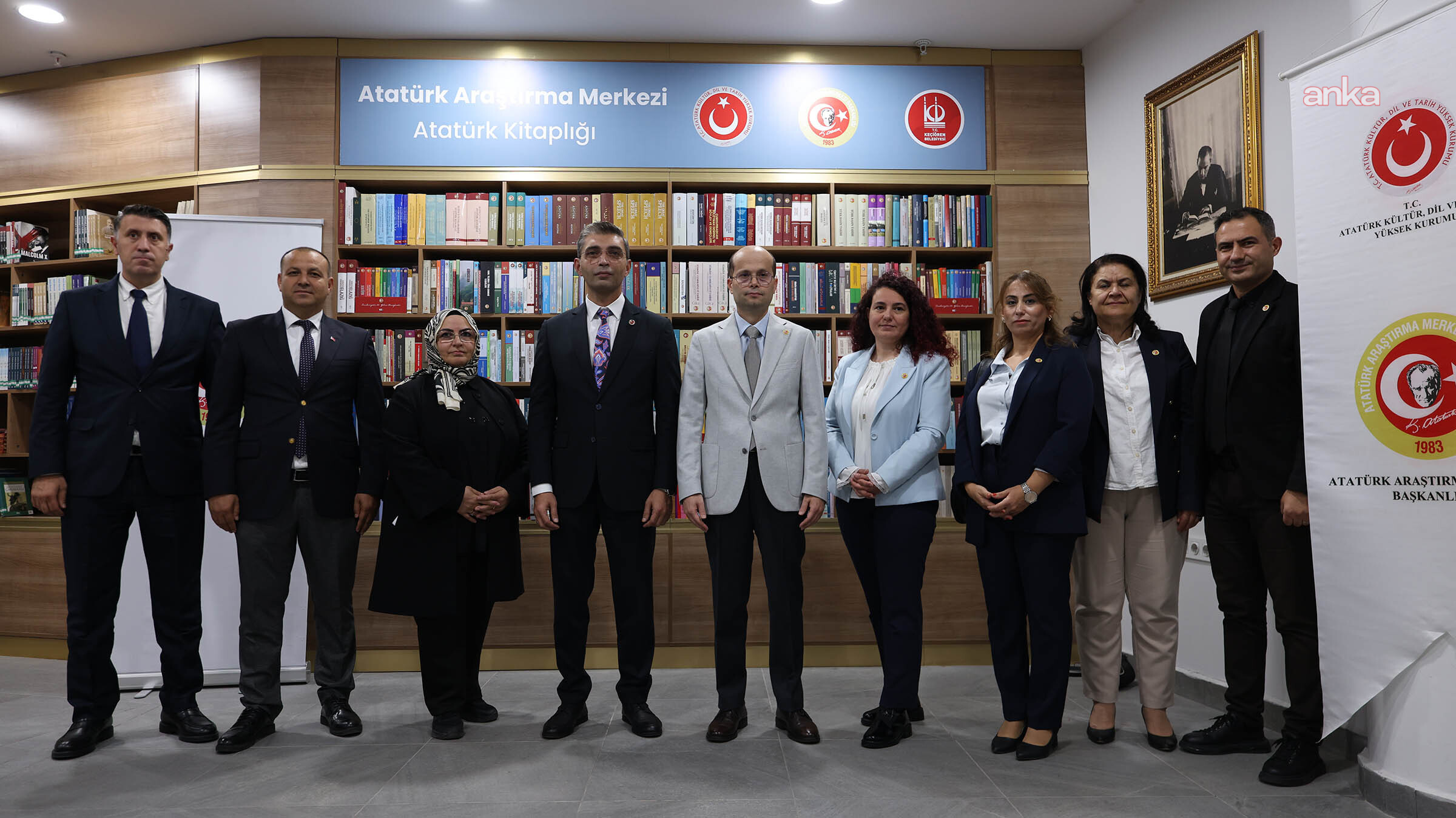 Keçiören’de Cumhuriyet tarihine ışık tutacak "Atatürk Kitaplığı" açıldı