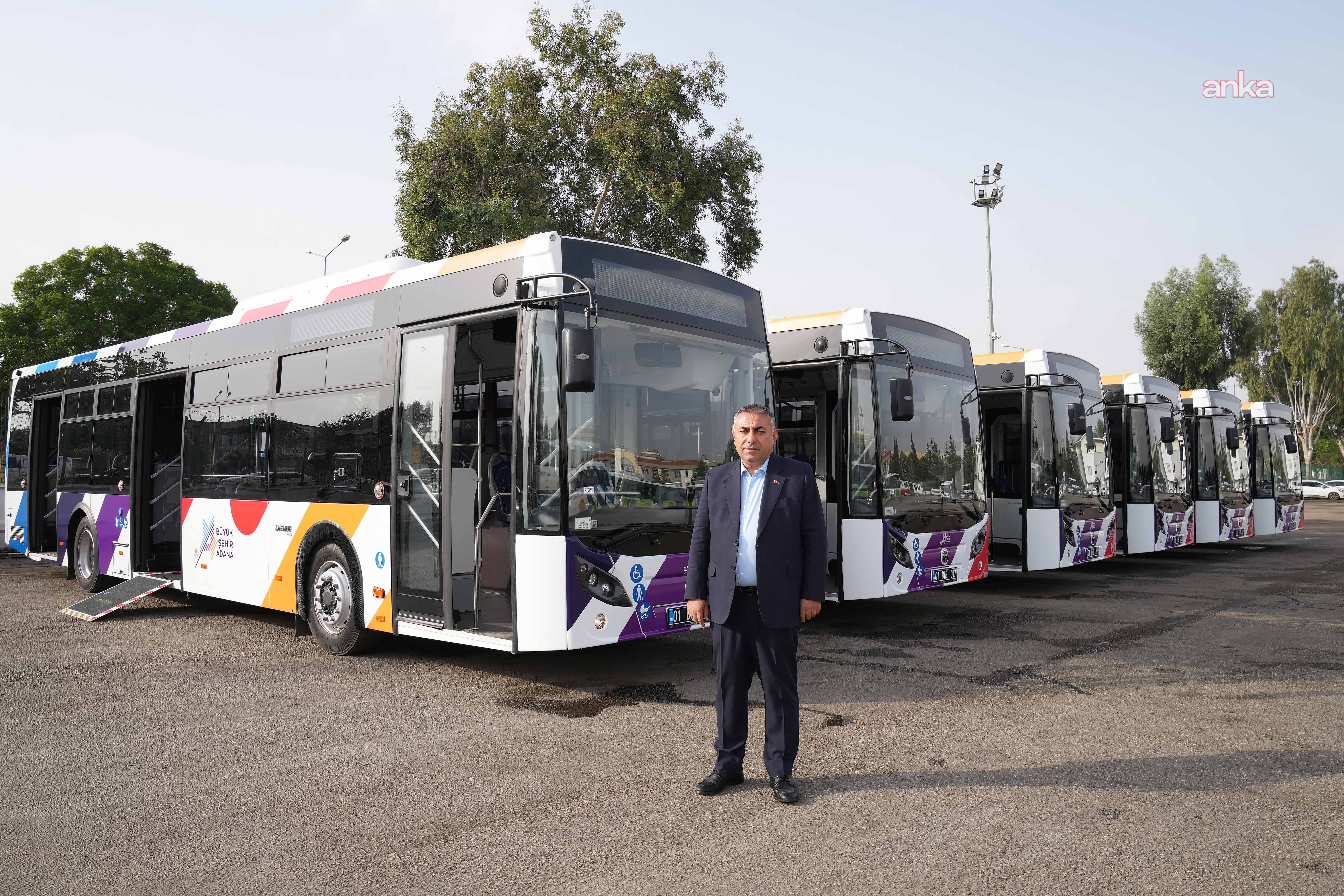 Adana Büyükşehir Belediyesi’nden filo yatırımı: 35 yeni araç hizmette