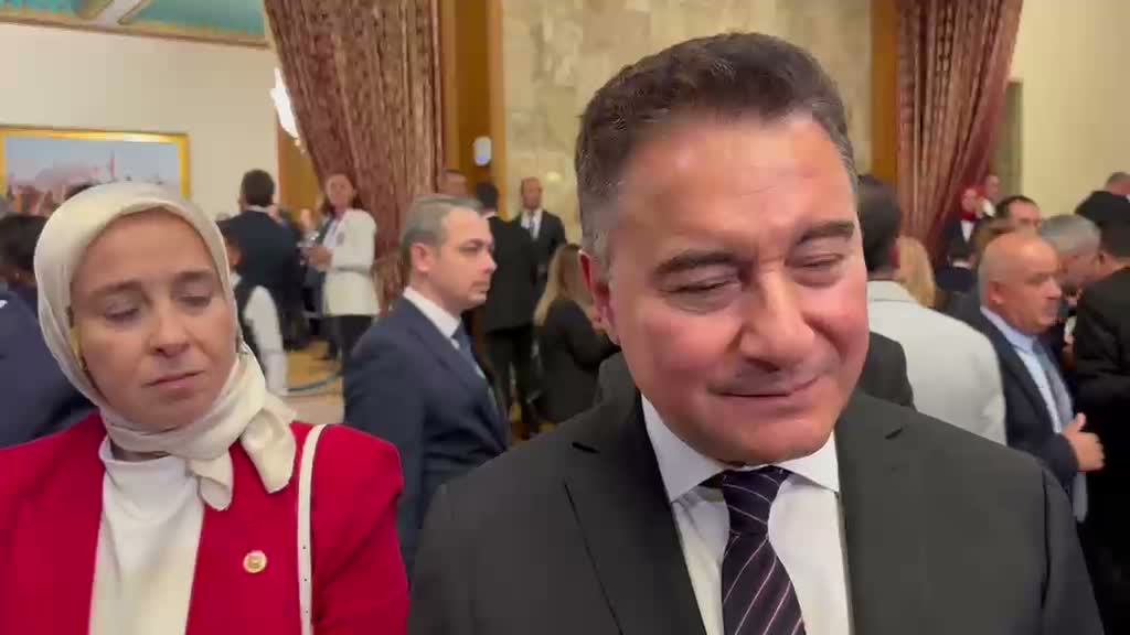TBMM’de yeni yasama yılı açılış resepsiyonu… Ali Babacan: Bunlar olmadan önce yangın daha küçükken fark edilip söndürülmesi lazımdı