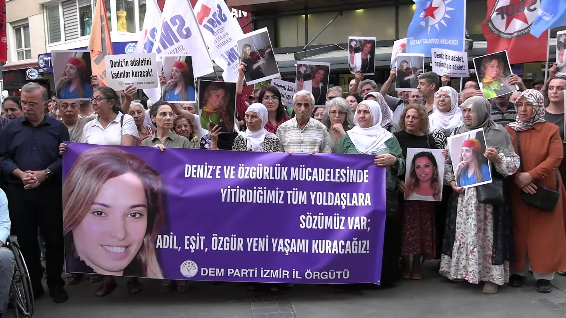 Deniz Poyraz İzmir’de anıldı... “Sadece Deniz'e yönelik bir saldırı değildi”