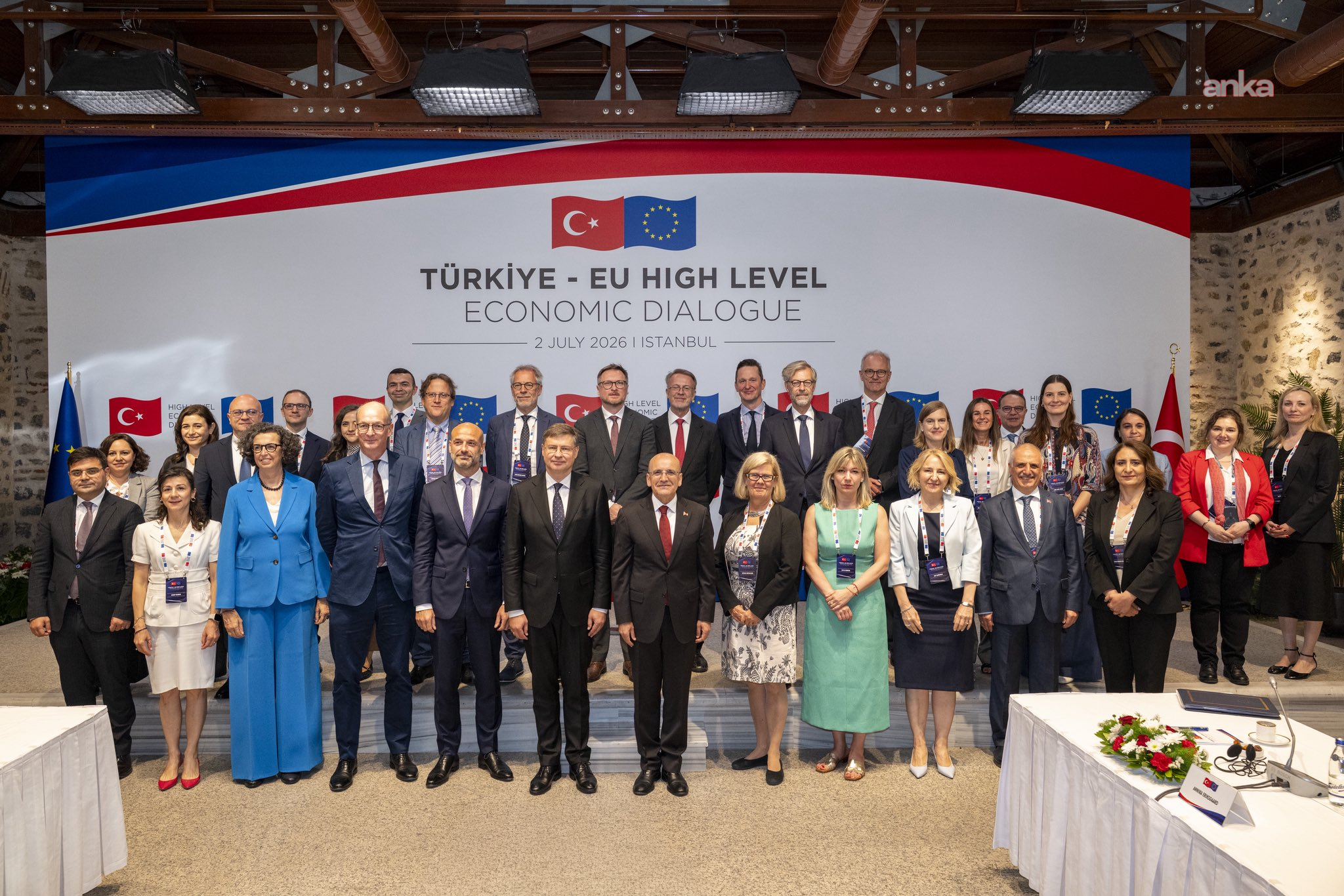 Türkiye-AB Yüksek Düzeyli Ekonomi Diyalog Toplantısı yapıldı