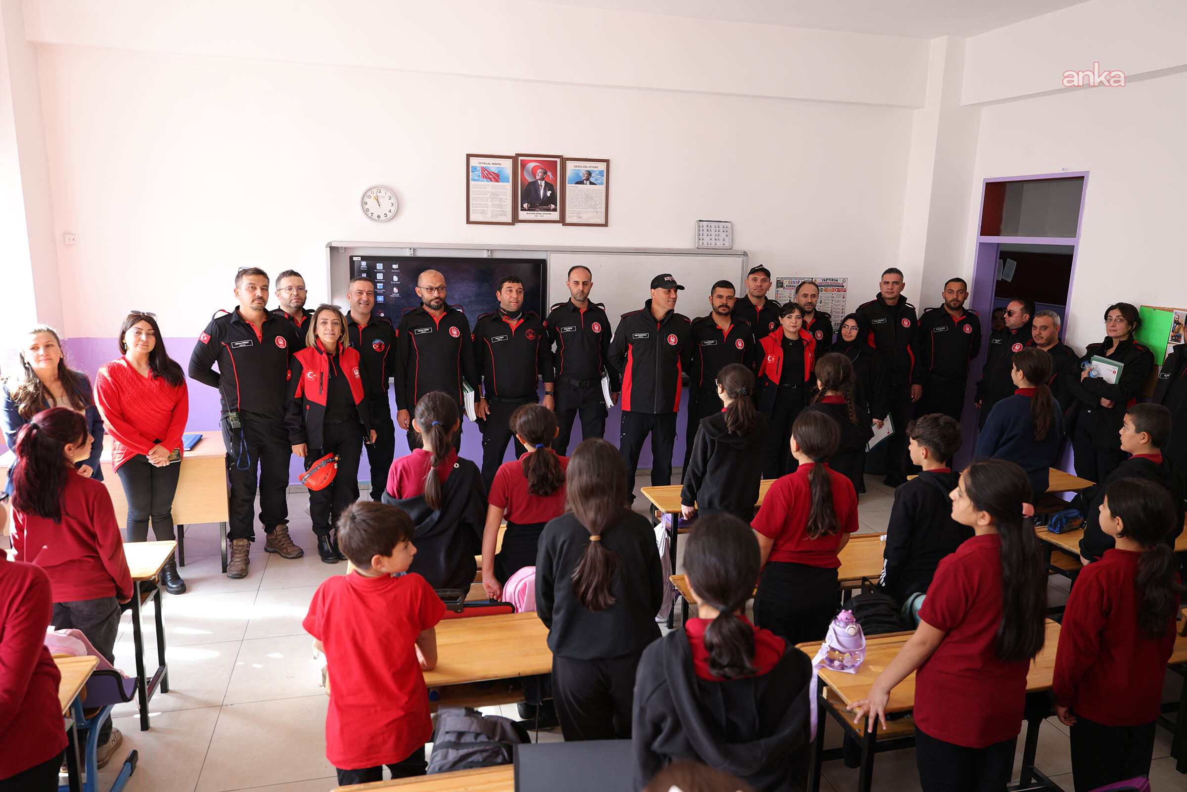 Keçiören’de öğrencilere afet bilinci kazandırıldı