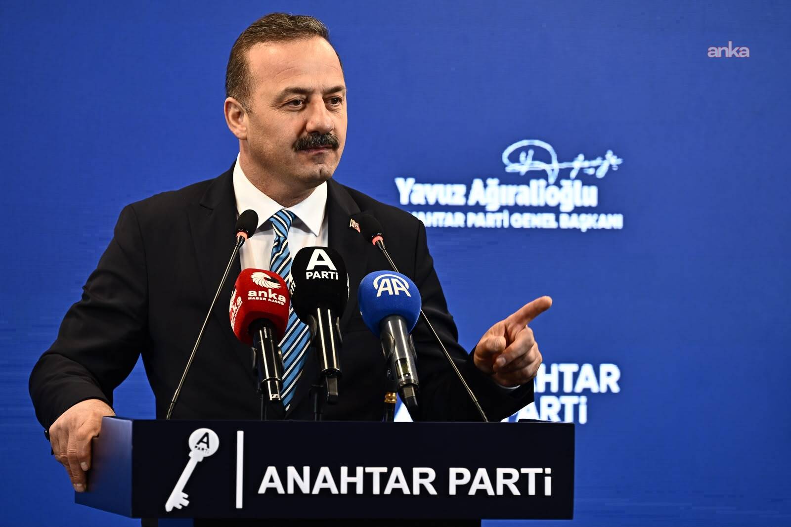 Anahtar Parti Genel Başkanı Ağıralioğlu: "Milletin yüzyılı olamayan bir Türkiye Yüzyılı, kimin yüzyılıdır?"
