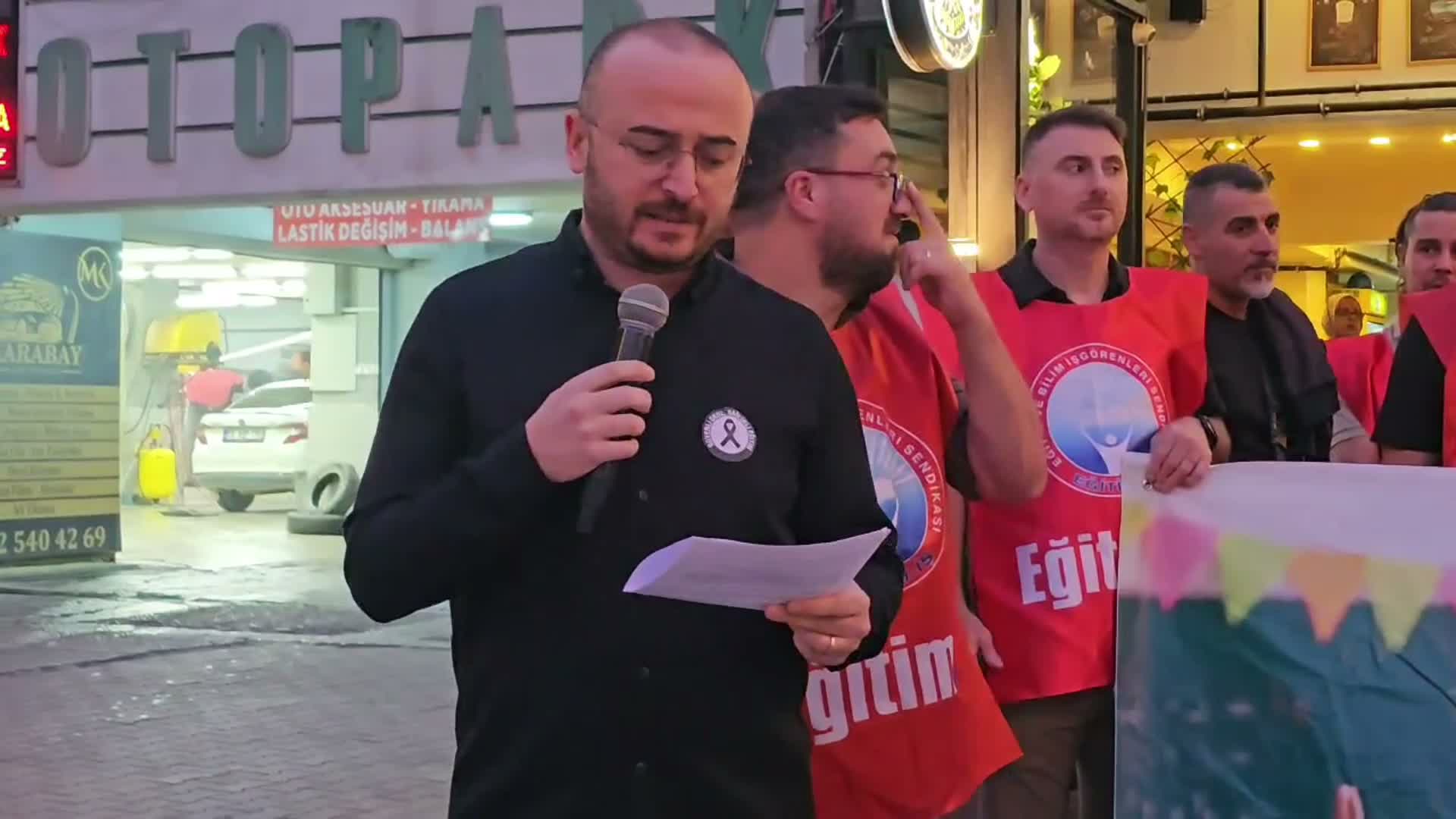 Eğitim-İş Artvin Şubesi’nden okul saldırısına tepki